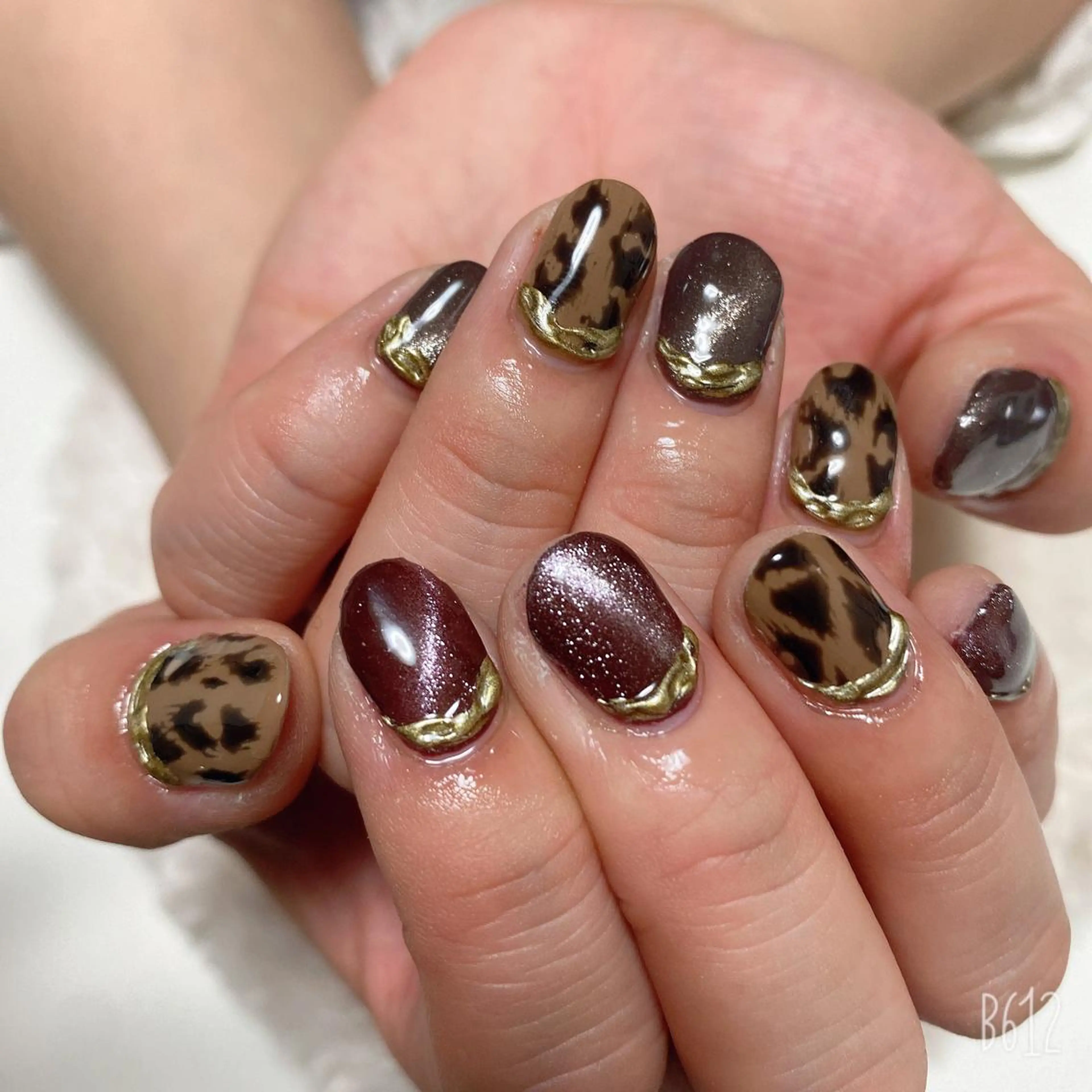 ネイル The Best Beauty受付担当のヘアスタイル