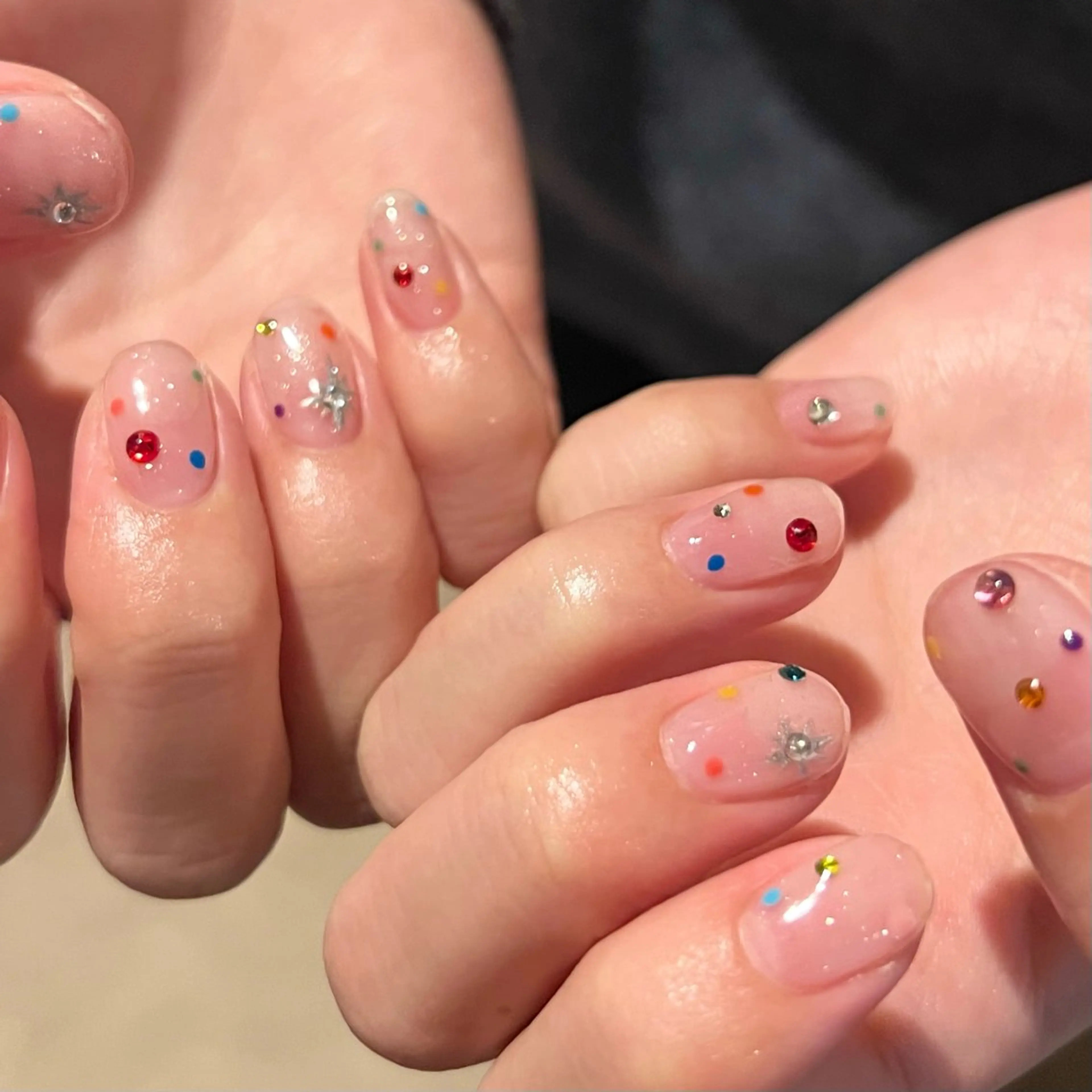 ネイル キラキラネイル Yarm As Etel　。のネイルデザイン