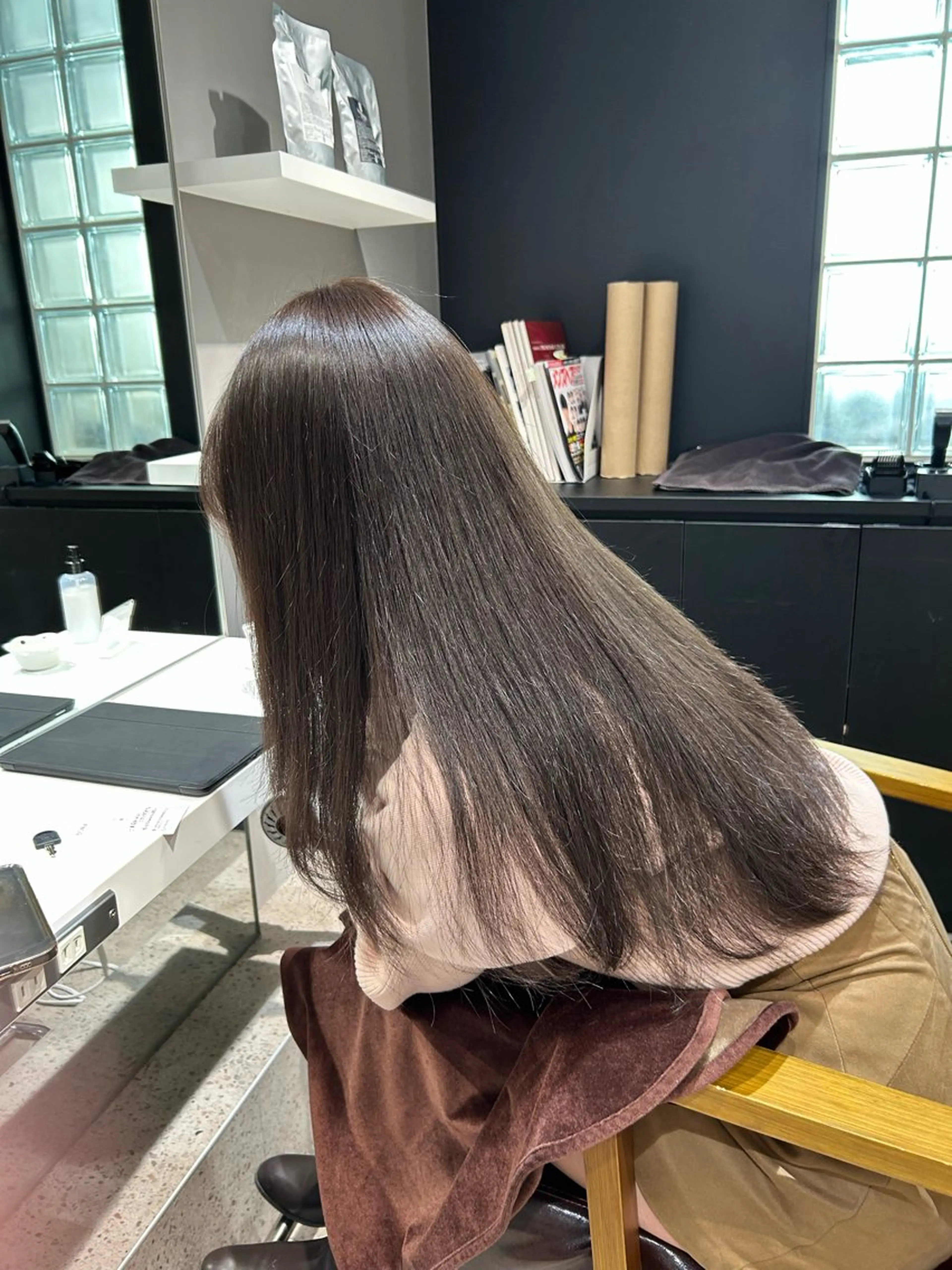 ロング カット BONIA by HEADLIGHT 大阪梅田店【ボニア バイ ヘッドライト】所属・綾/似合わせcut うめだの隠れ家サロンのヘアスタイル