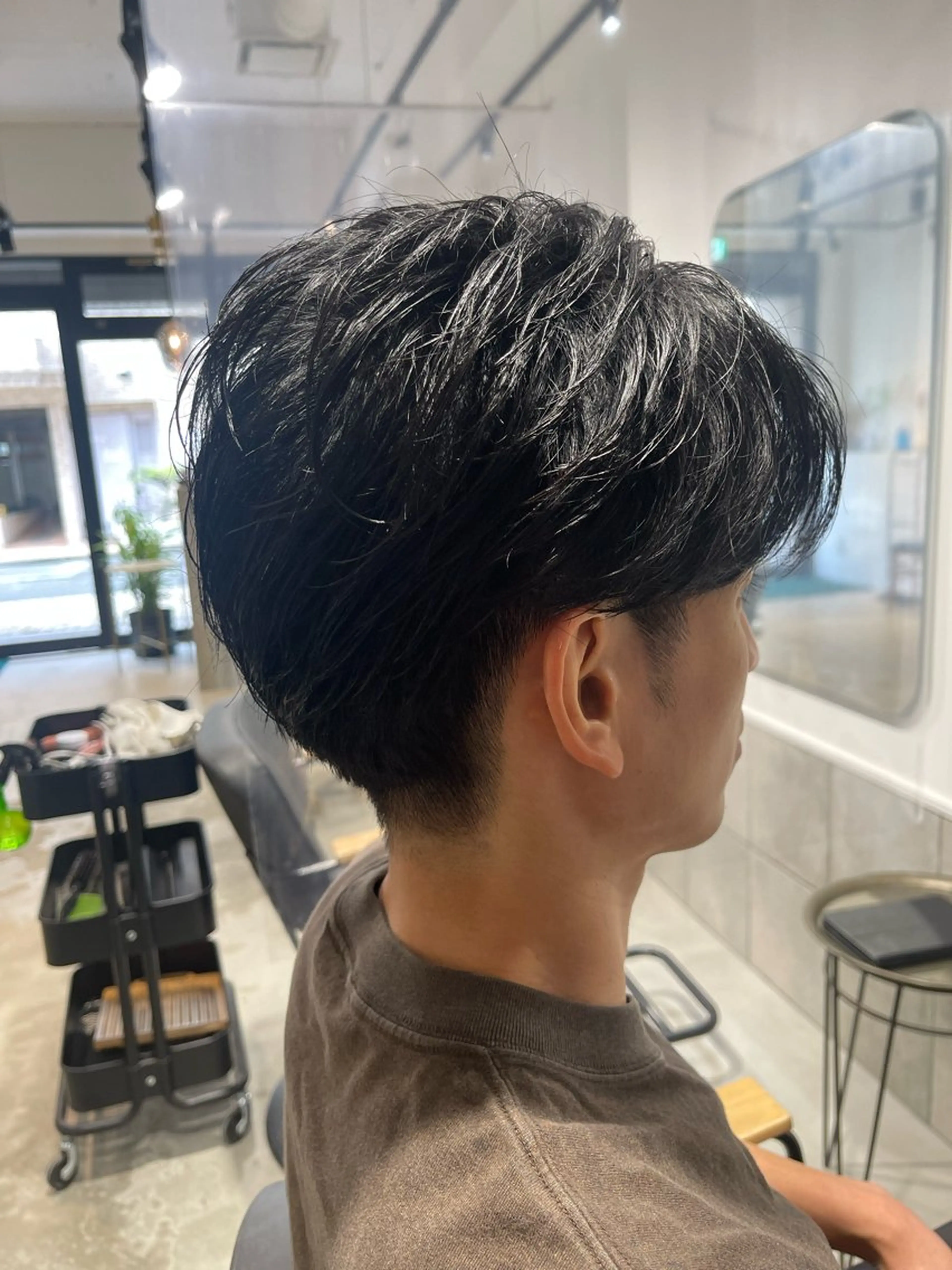 ショート メンズ くらたに りくのヘアスタイル