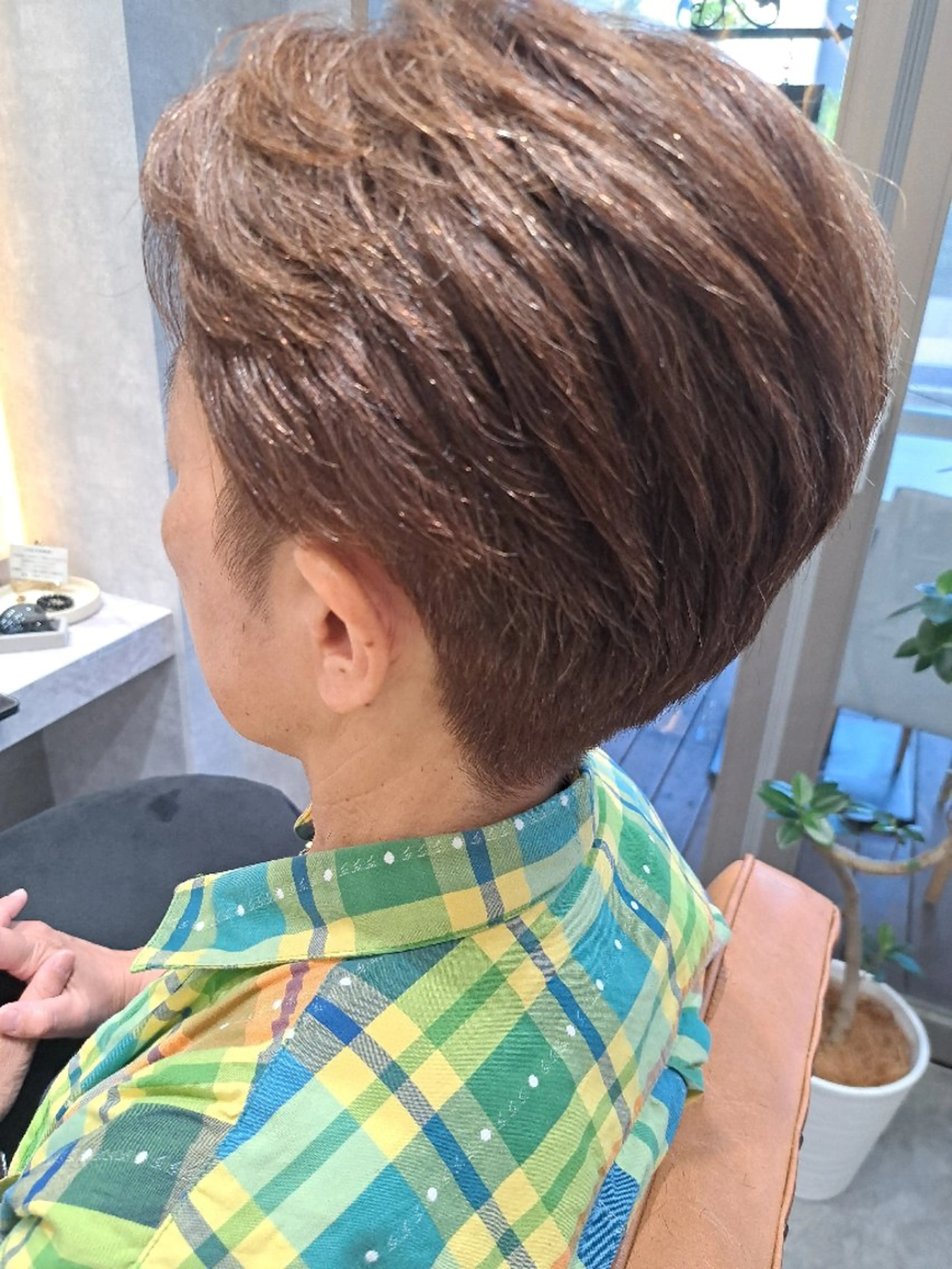 ショート カラー 関口 知佳のヘアスタイル