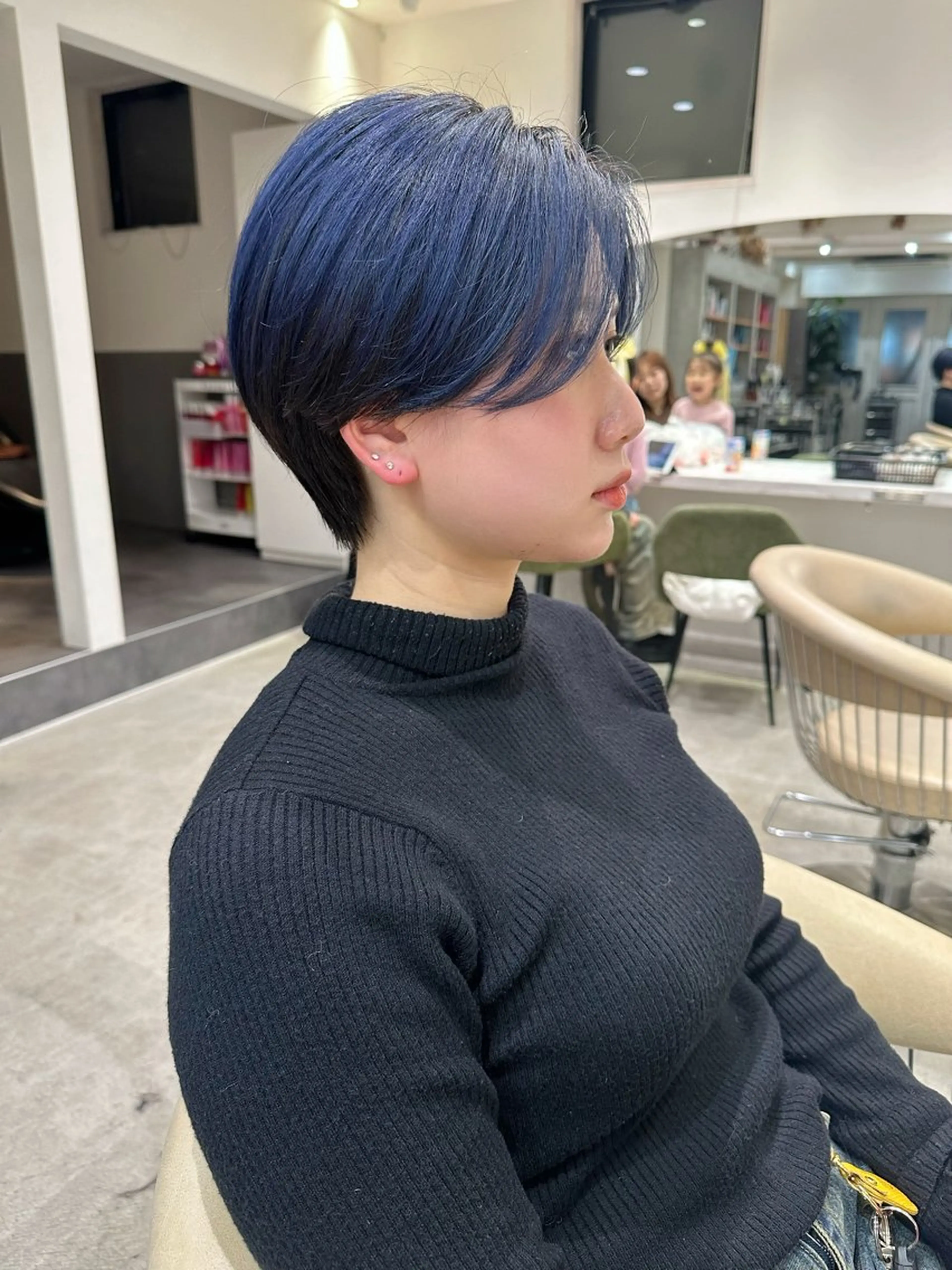 ショート カット ヘアカラー トリートメント 【店長】Lond山本 大輔のヘアスタイル