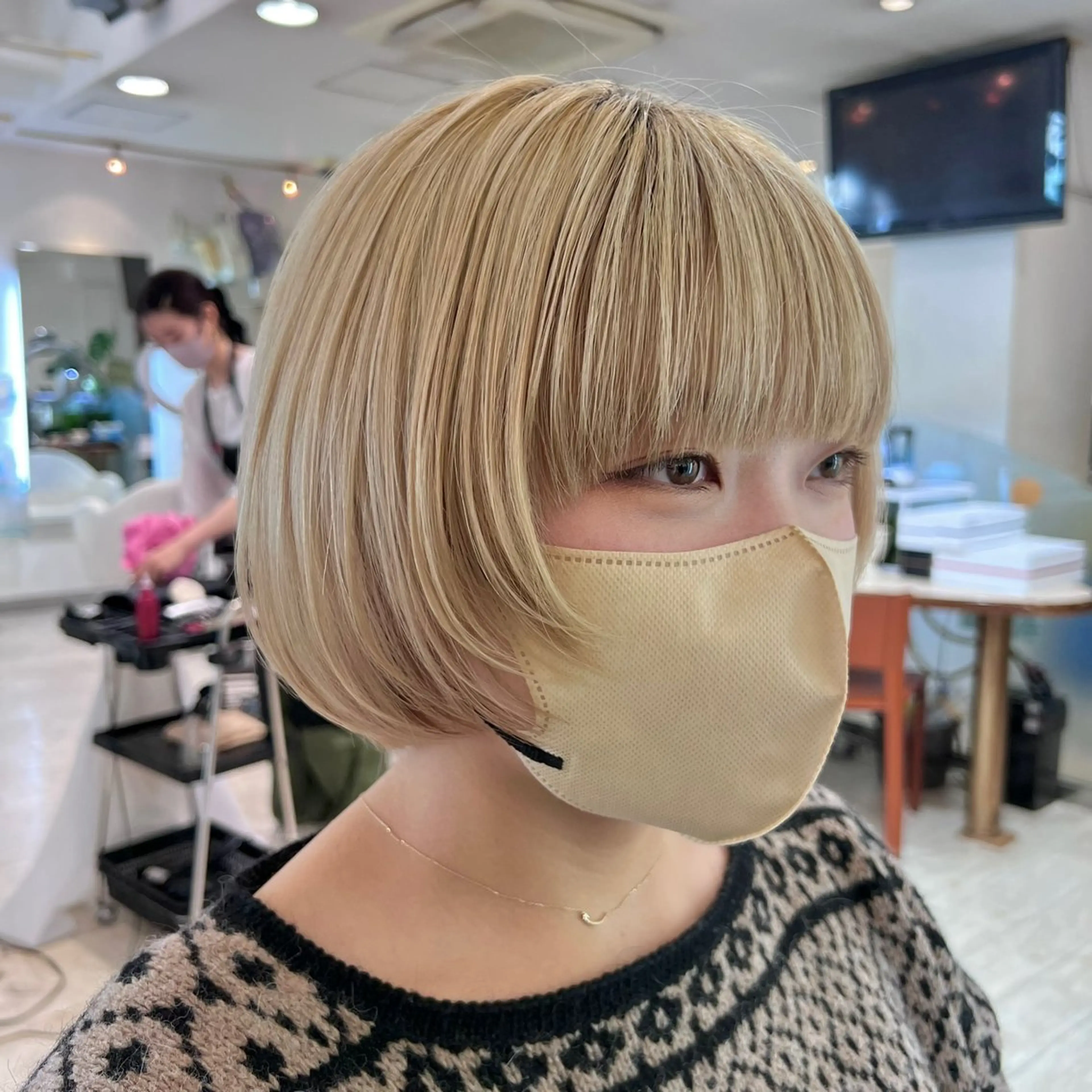 前髪カット⭐️の写真