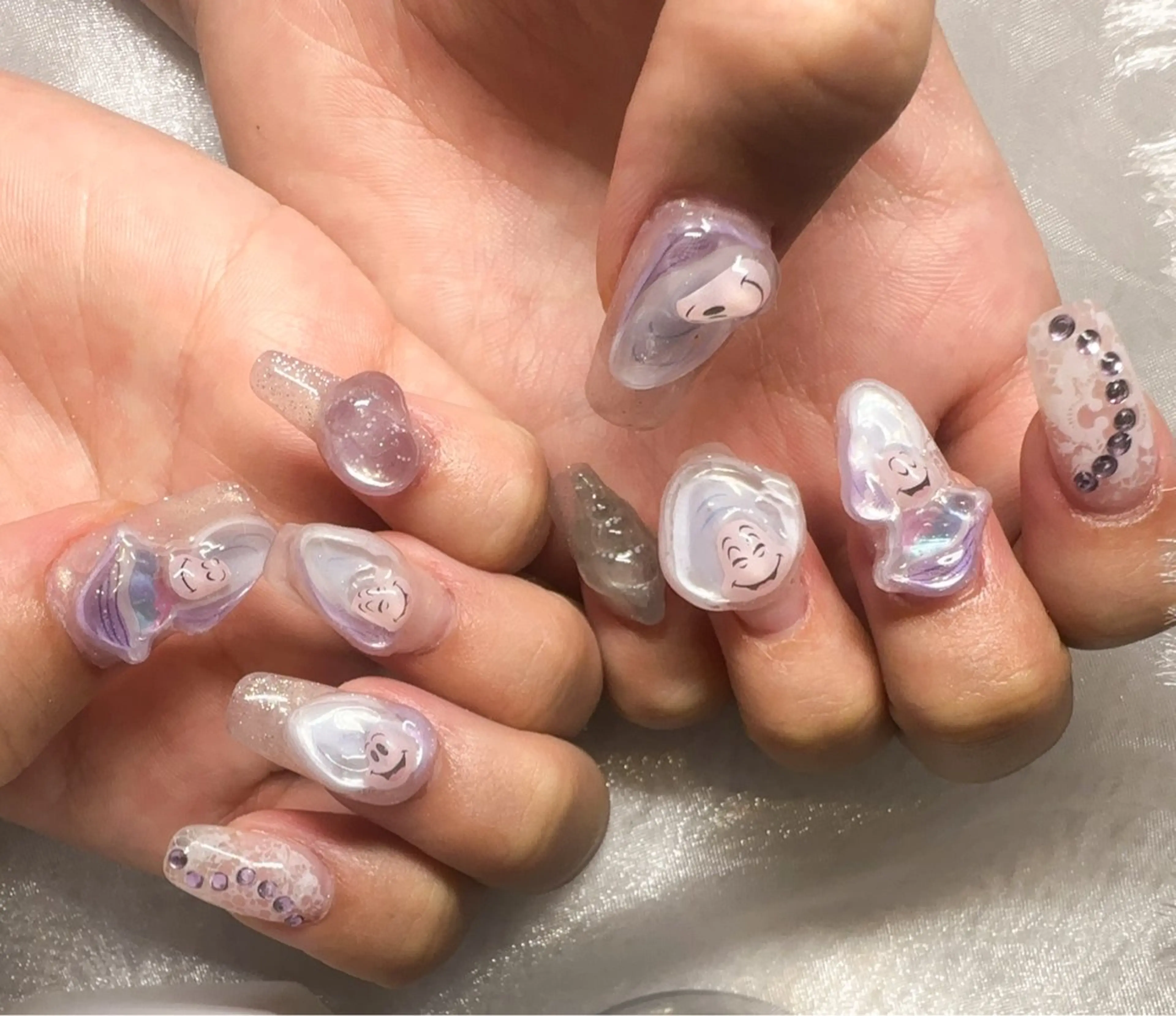 ネイル Bonnal所属・Manamǐ 個性派のネイルデザイン