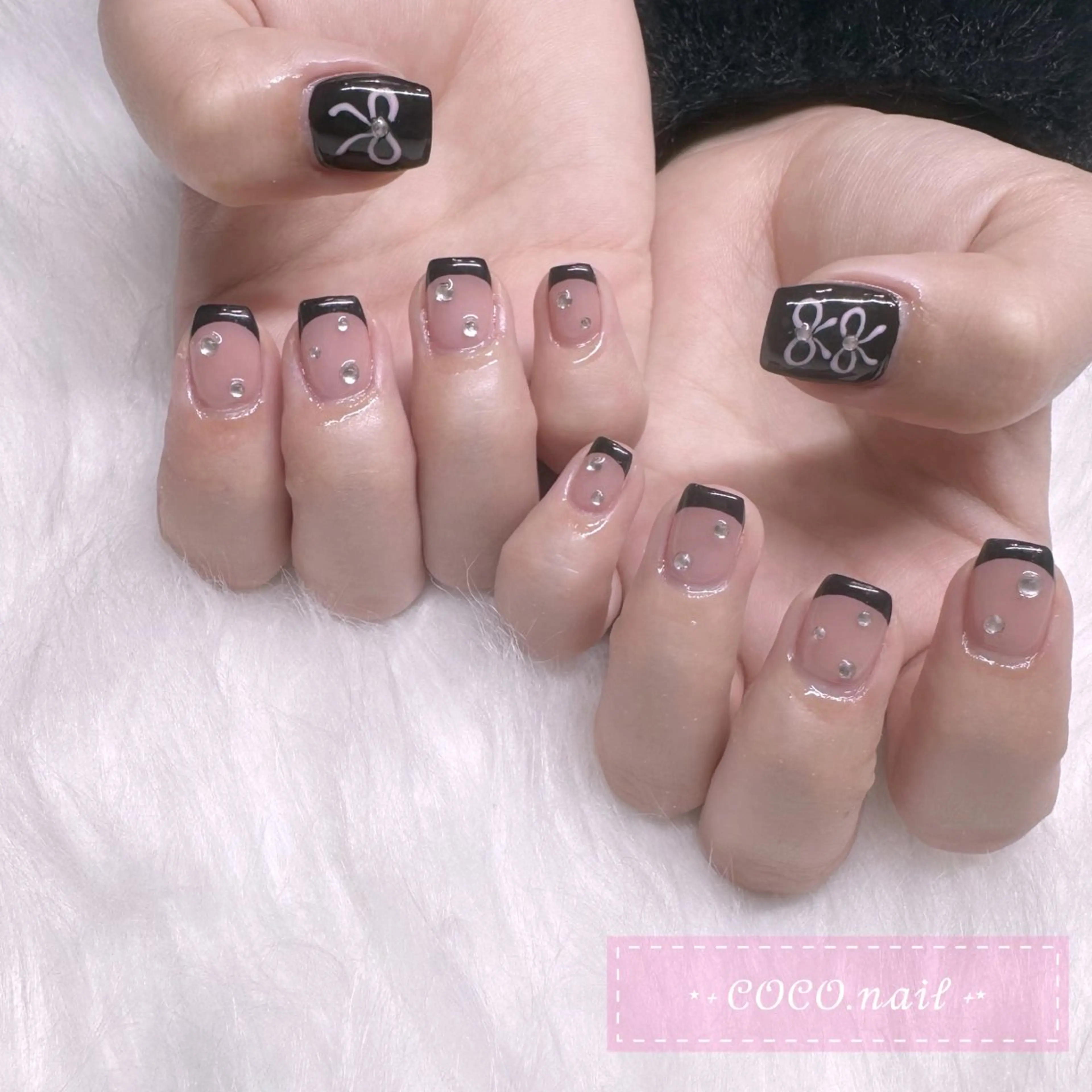 ネイル lili.nail y2k/ワンホンのネイルデザイン