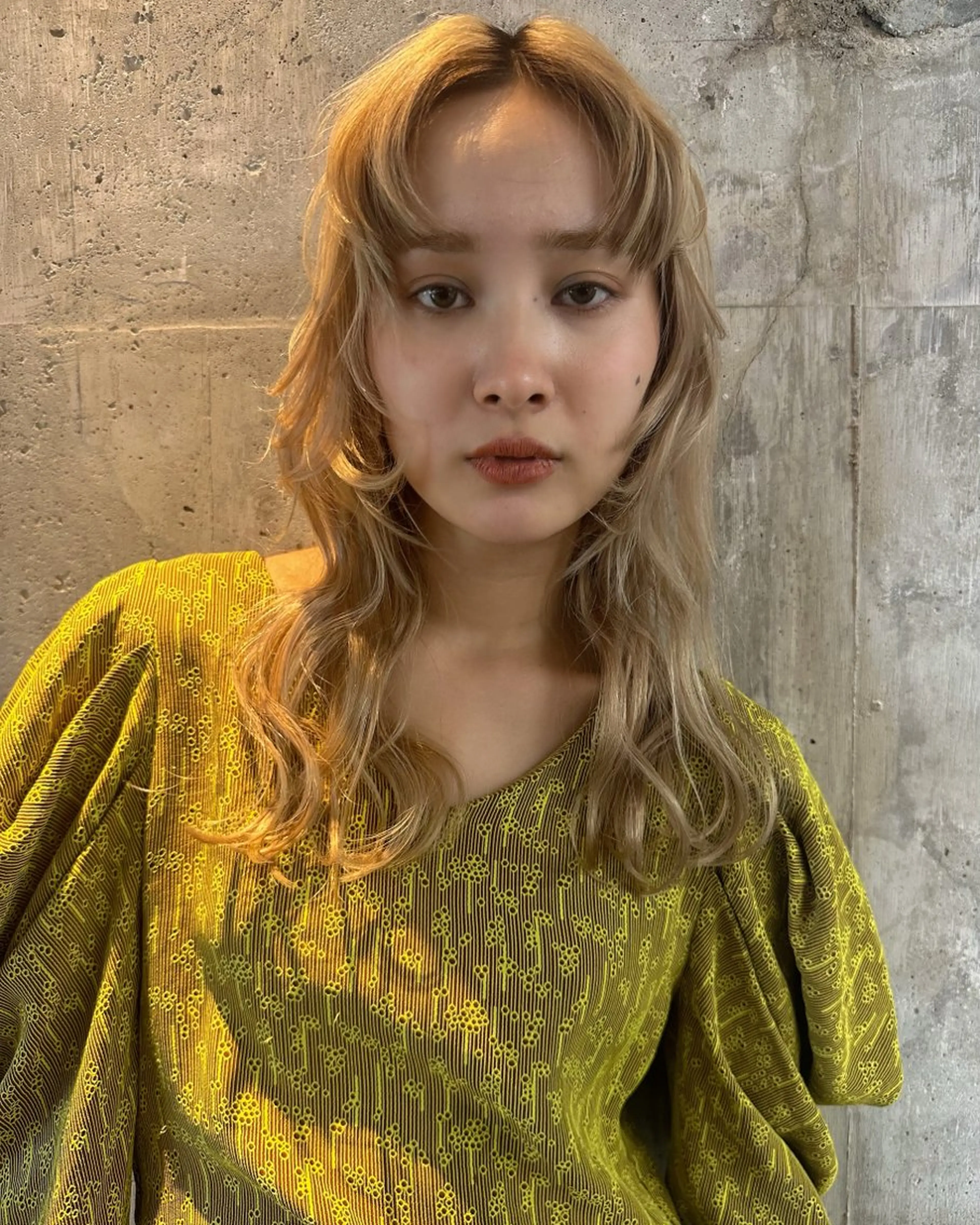 ロング カラー ヘアアレンジ myu 🐈‍⬛のヘアスタイル