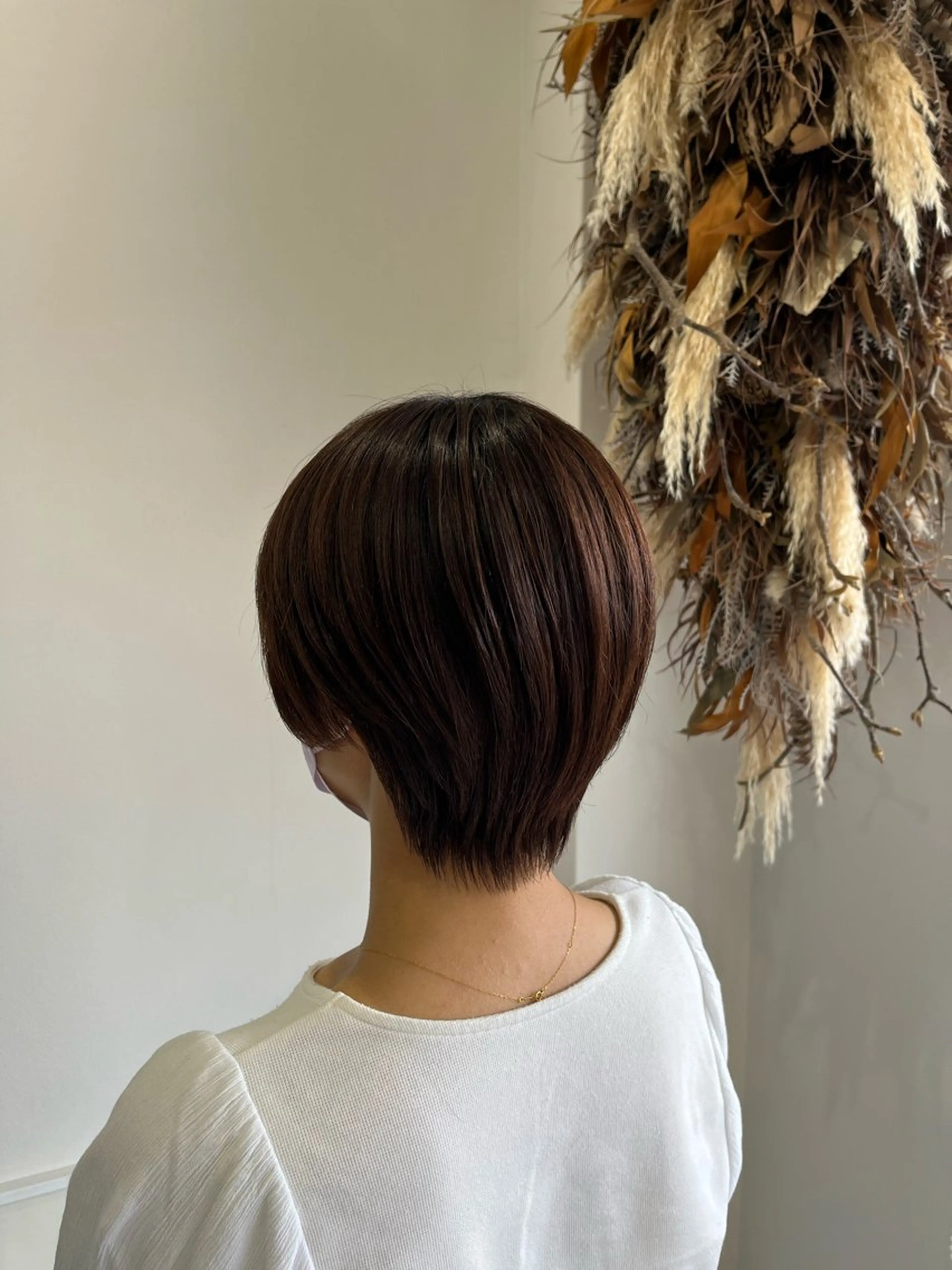 ショート ショートヘア 🖱️ナチュラルヘア 鍋谷美帆🖱️のヘアスタイル