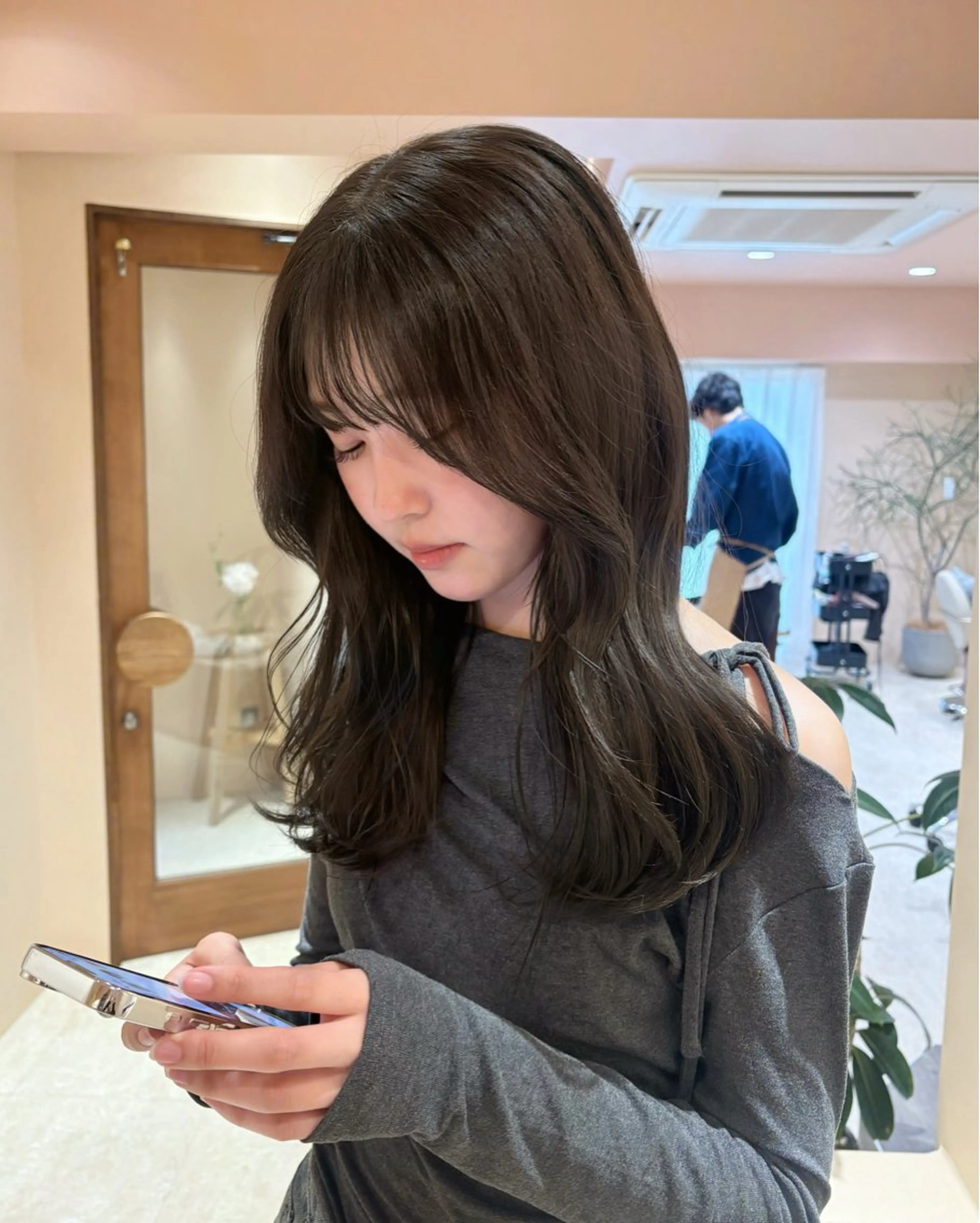 〈新規限定〉⟡【𝗊𝗎𝗂𝖼𝗄】 透明感カラー ＋ アロマスパ ＋トリートメント ⟡の写真