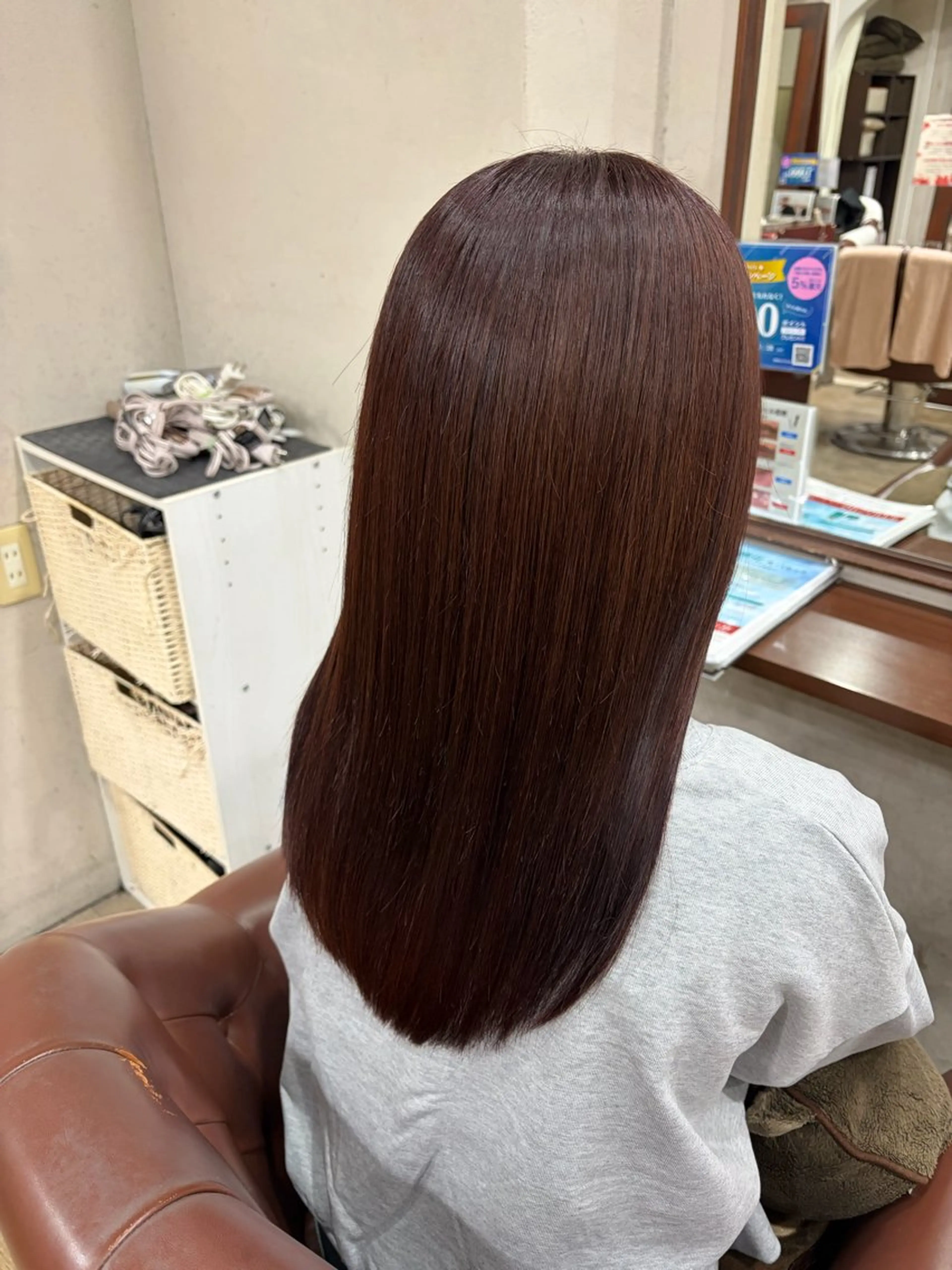 ロング カラー ヘアカラー 川根 彩のヘアスタイル