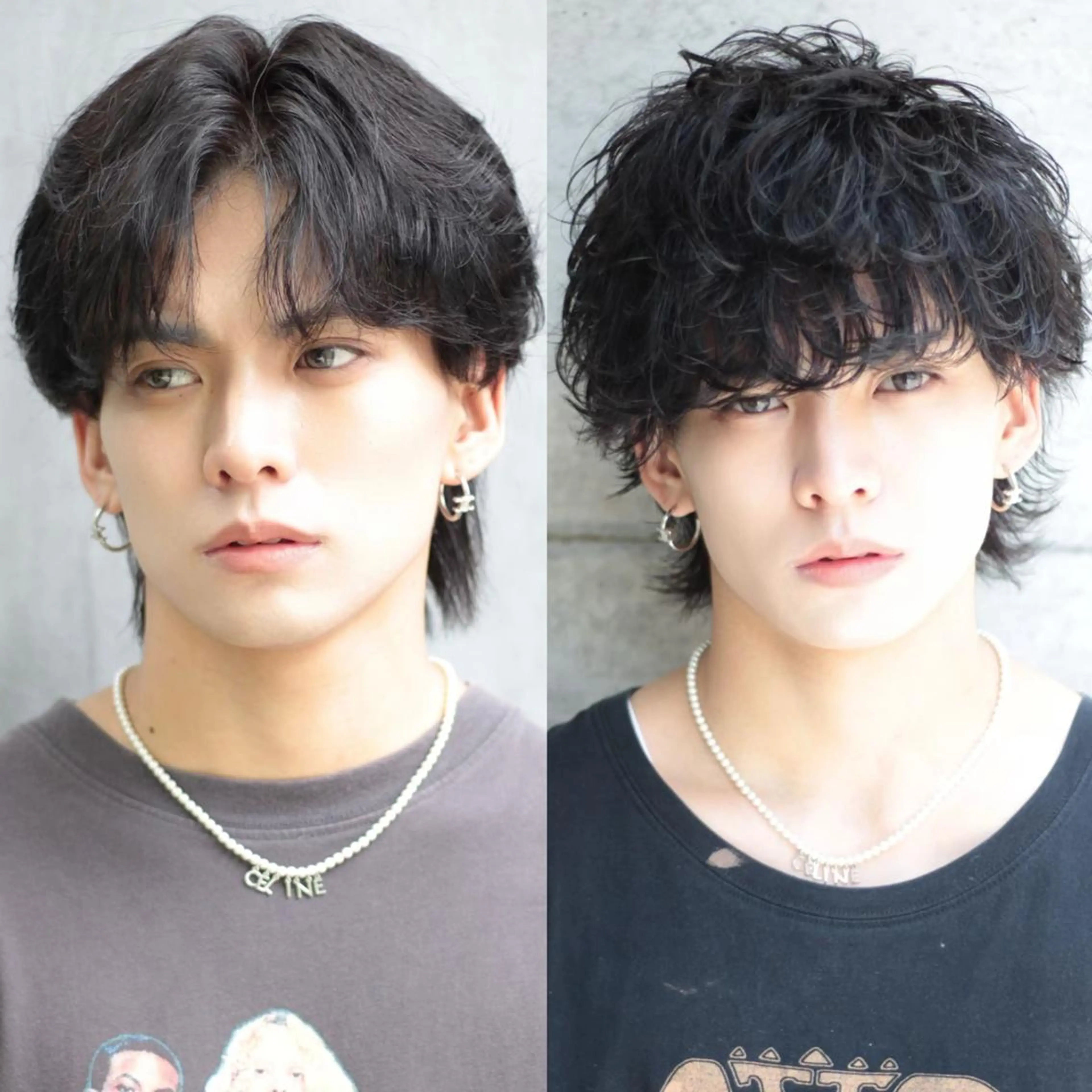 メンズ メンズマッシュ/ パーマ🔥ハイトーンのヘアスタイル