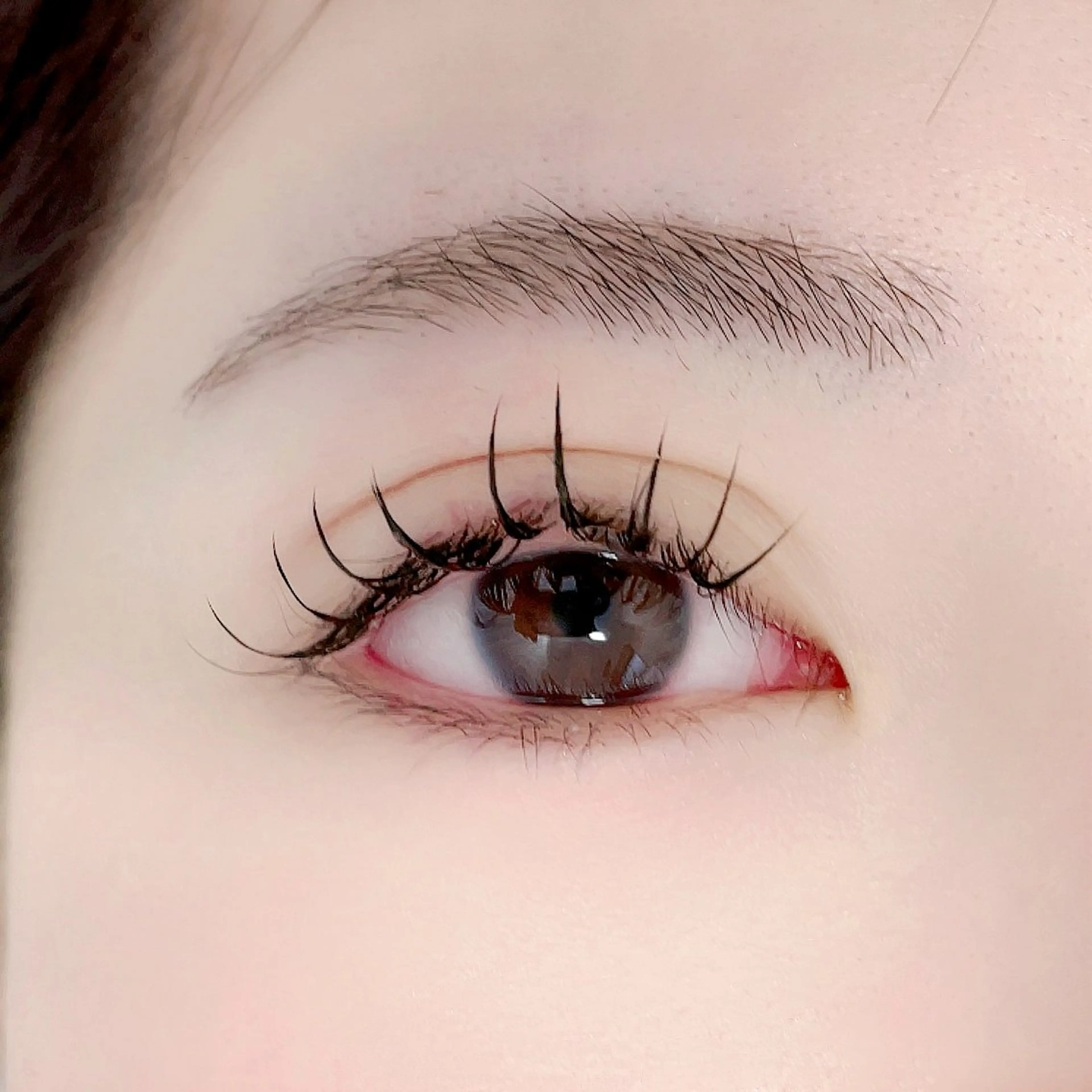 マツエク・マツパ キュート ナチュラル Morganite 🦋 ÿui 🦋のマツエク・マツパデザイン