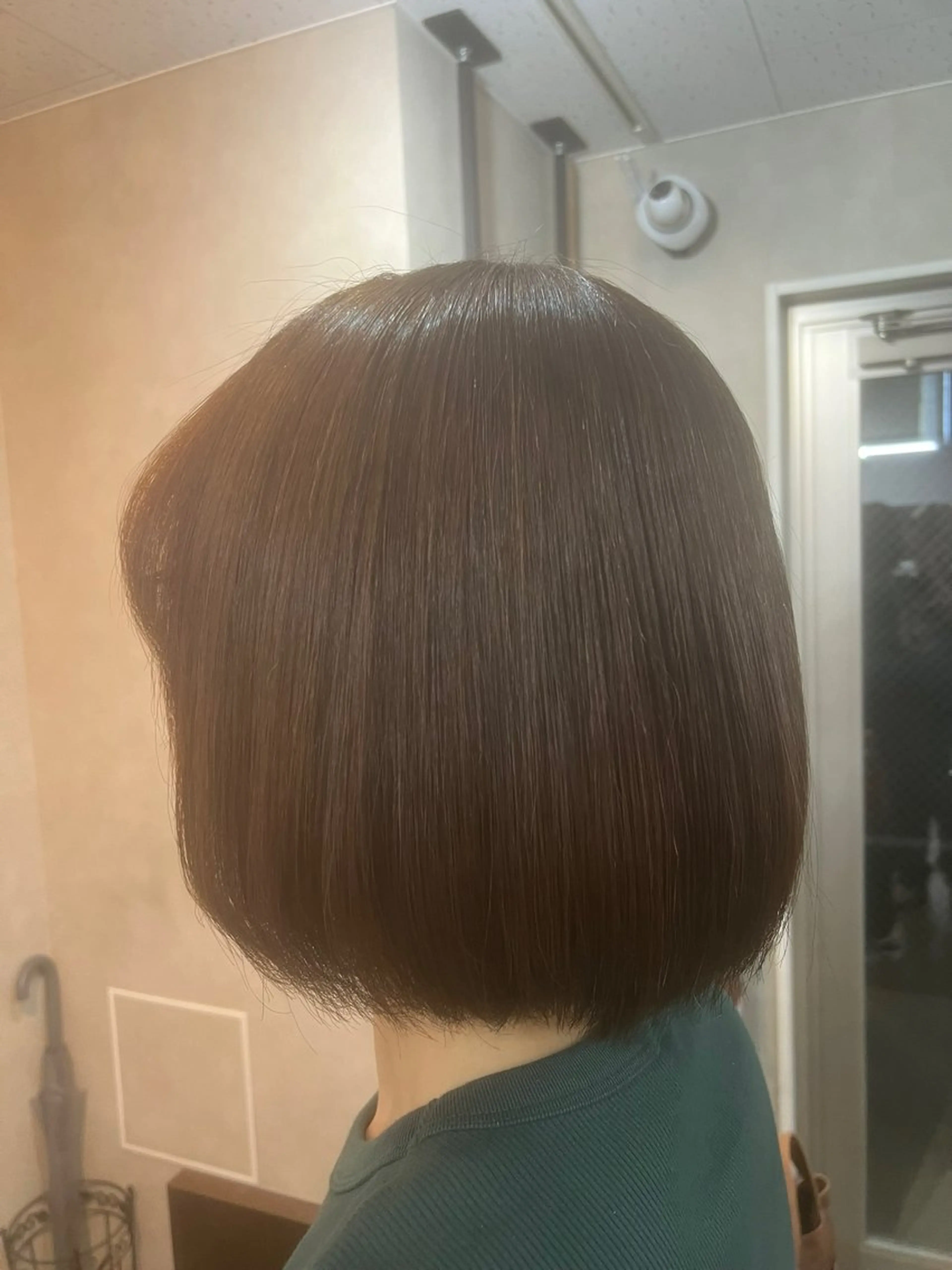 ミディアム 山田 誠也のヘアスタイル