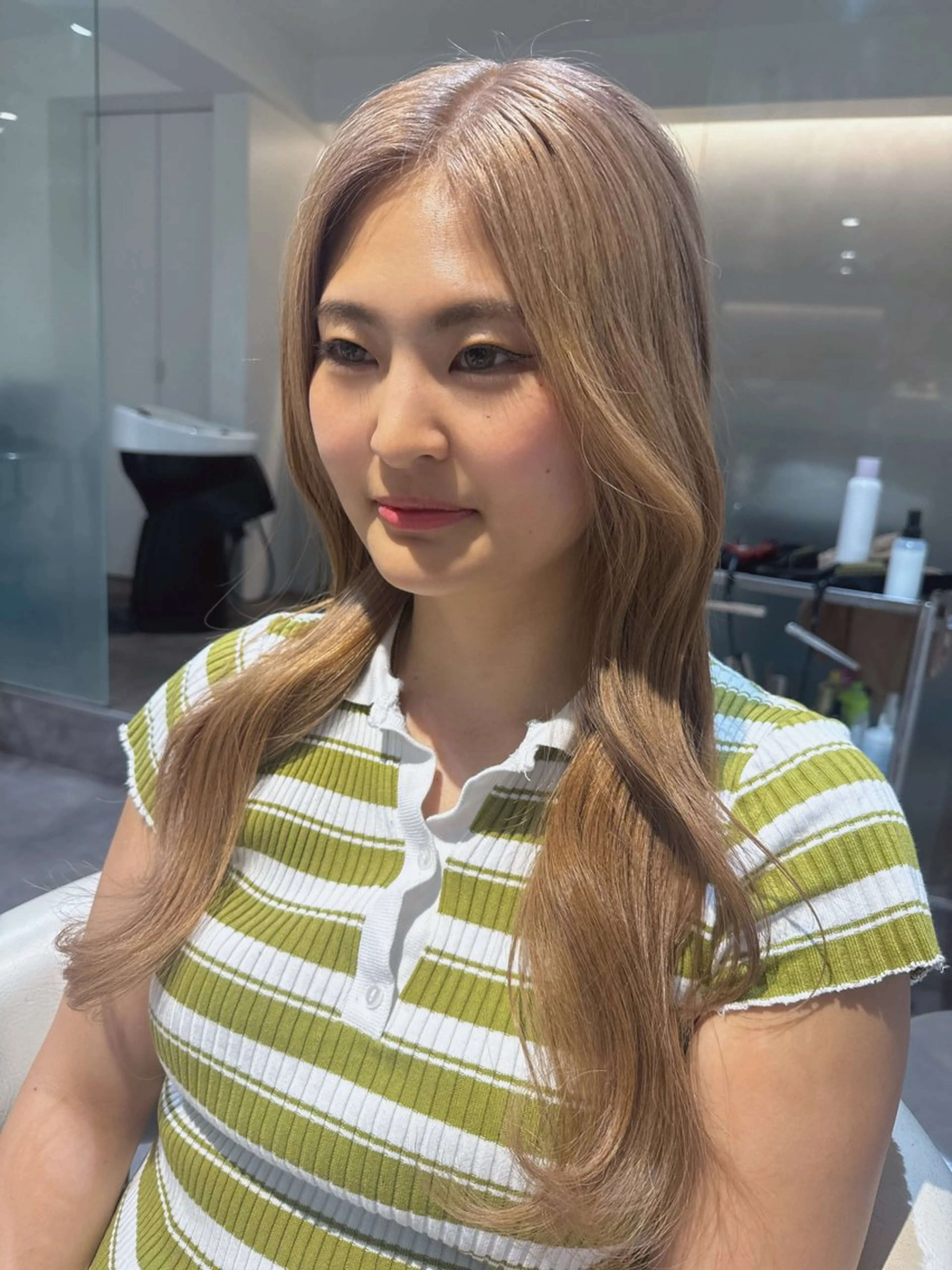 ミディアム カラー 💎透明感カラー特化 💎TAISEIのヘアスタイル