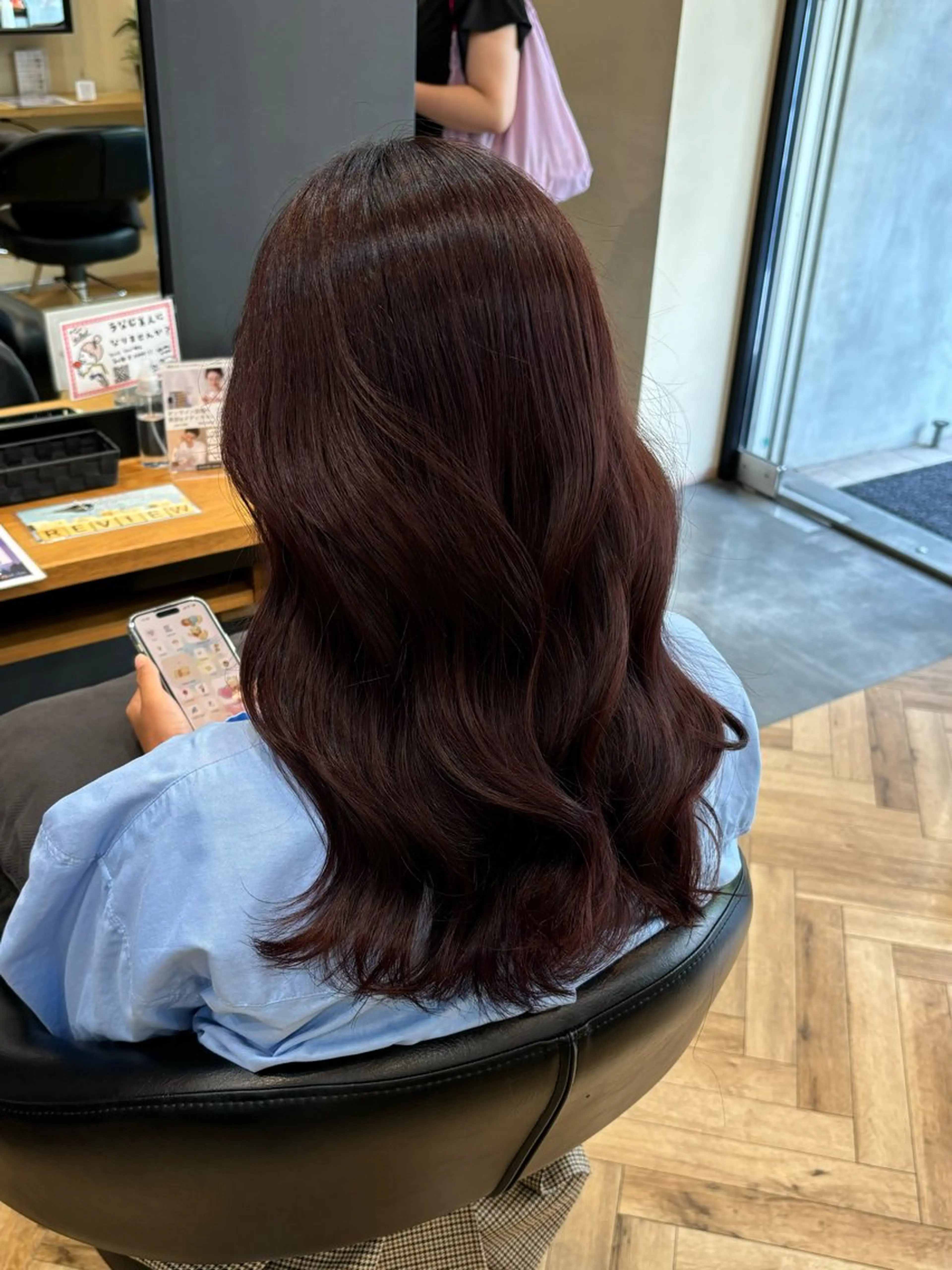 ロング 佐久間 凪沙のヘアスタイル