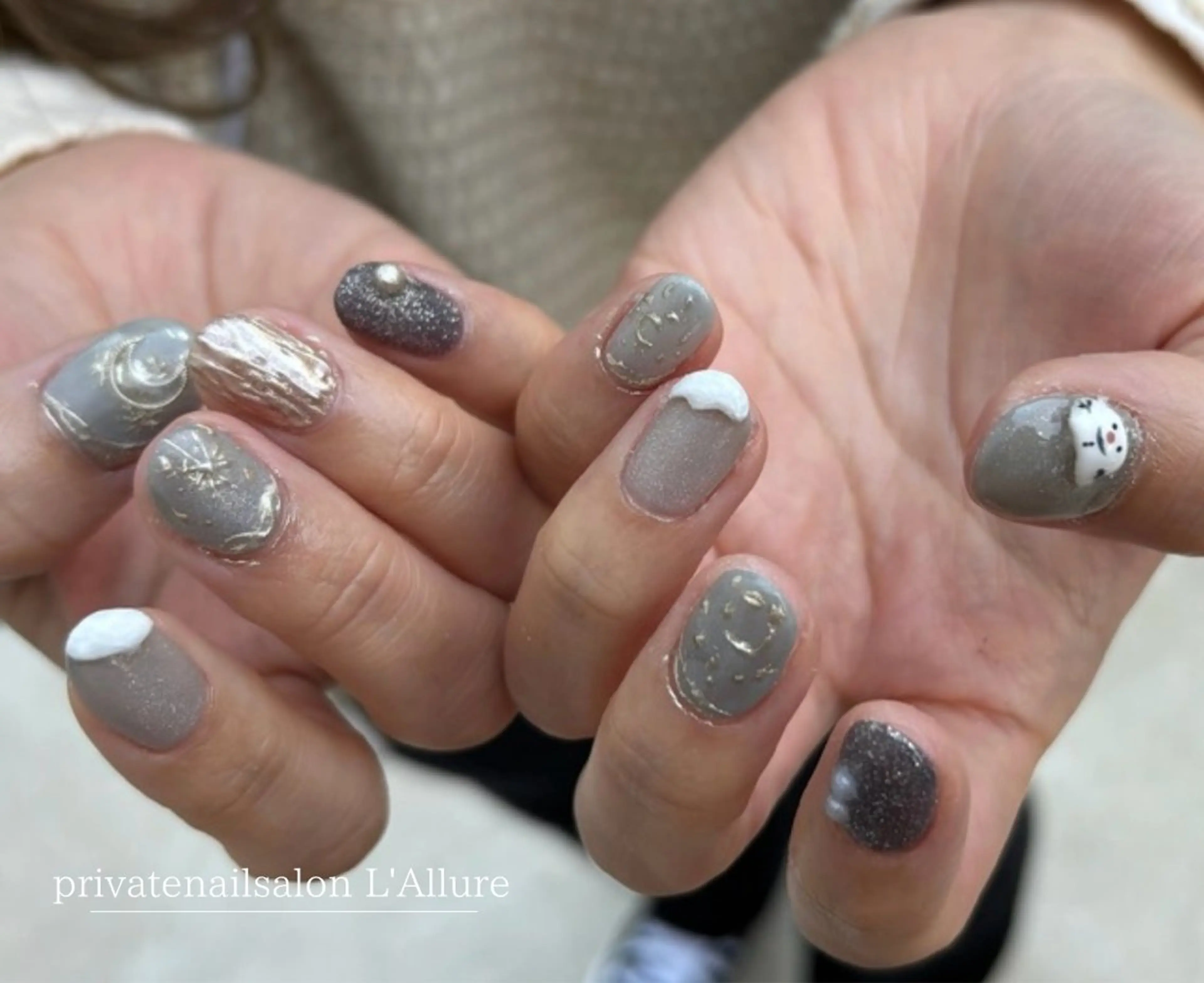 ネイル ハンドネイル nailsalon -L'Allure-のネイルデザイン