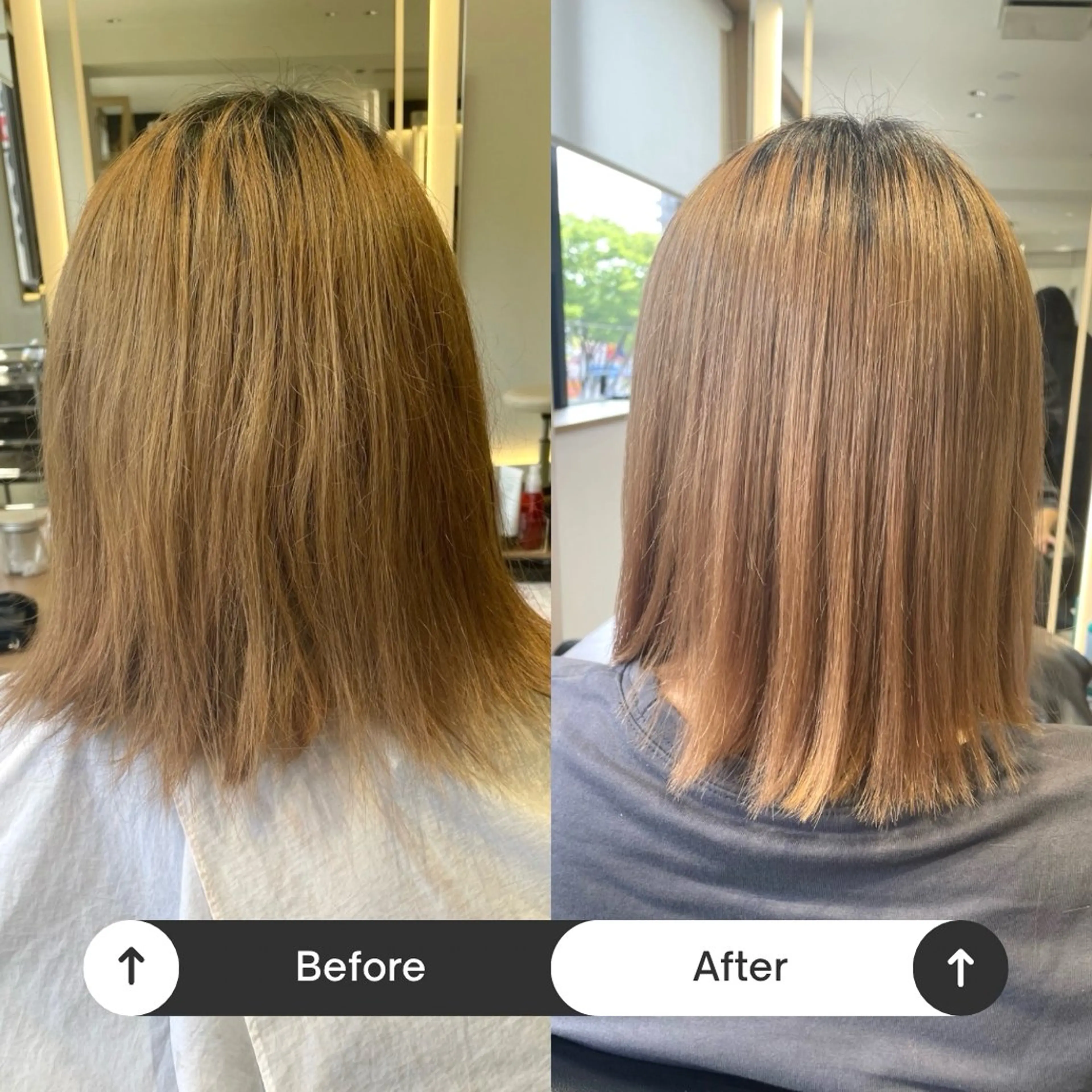 【💎酸性ストレート💎】カット+酸性ストレート+ケアトリートメント【minimo限定】の写真