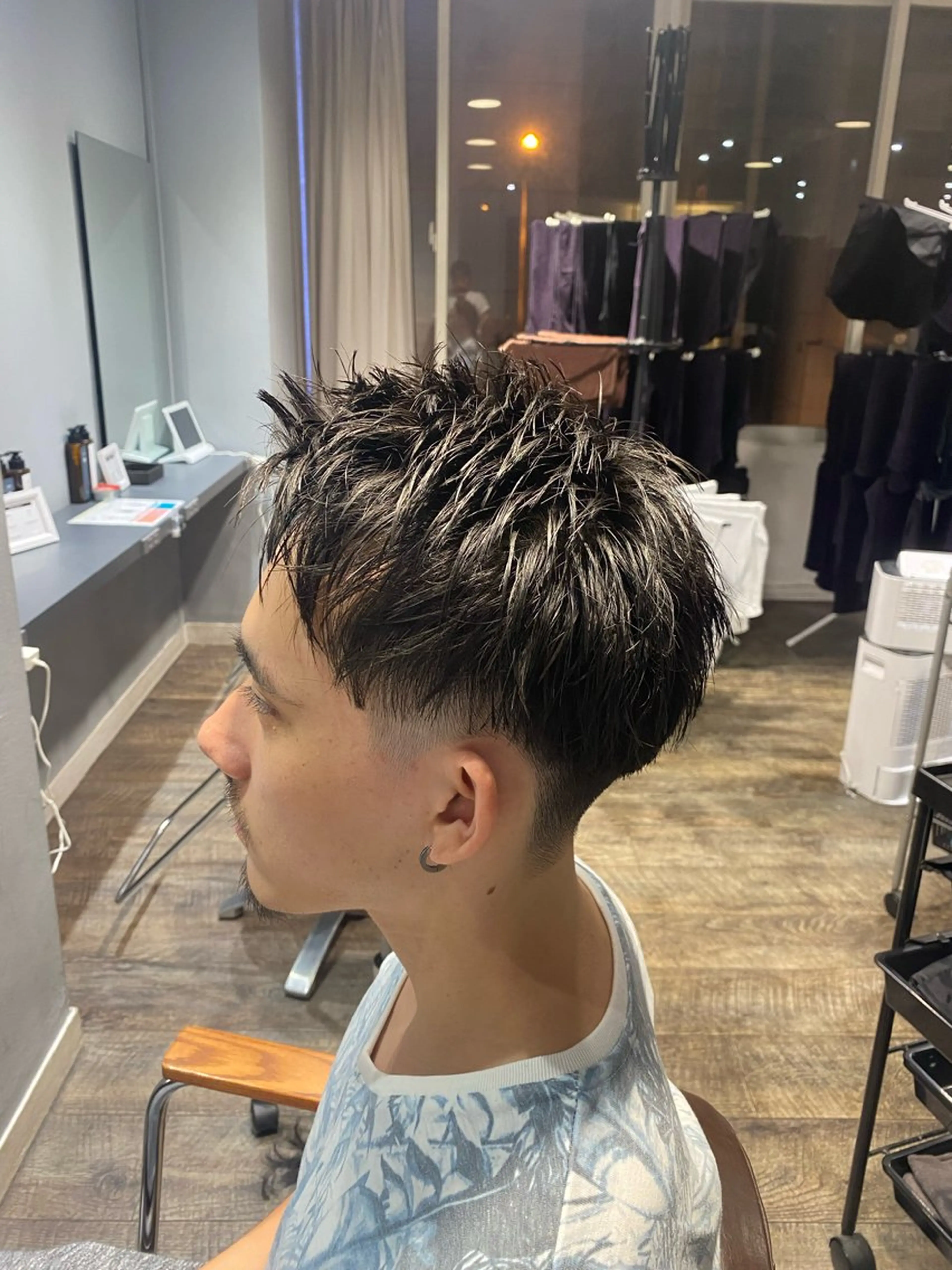 ショート メンズ カット 江﨑 翔のヘアスタイル