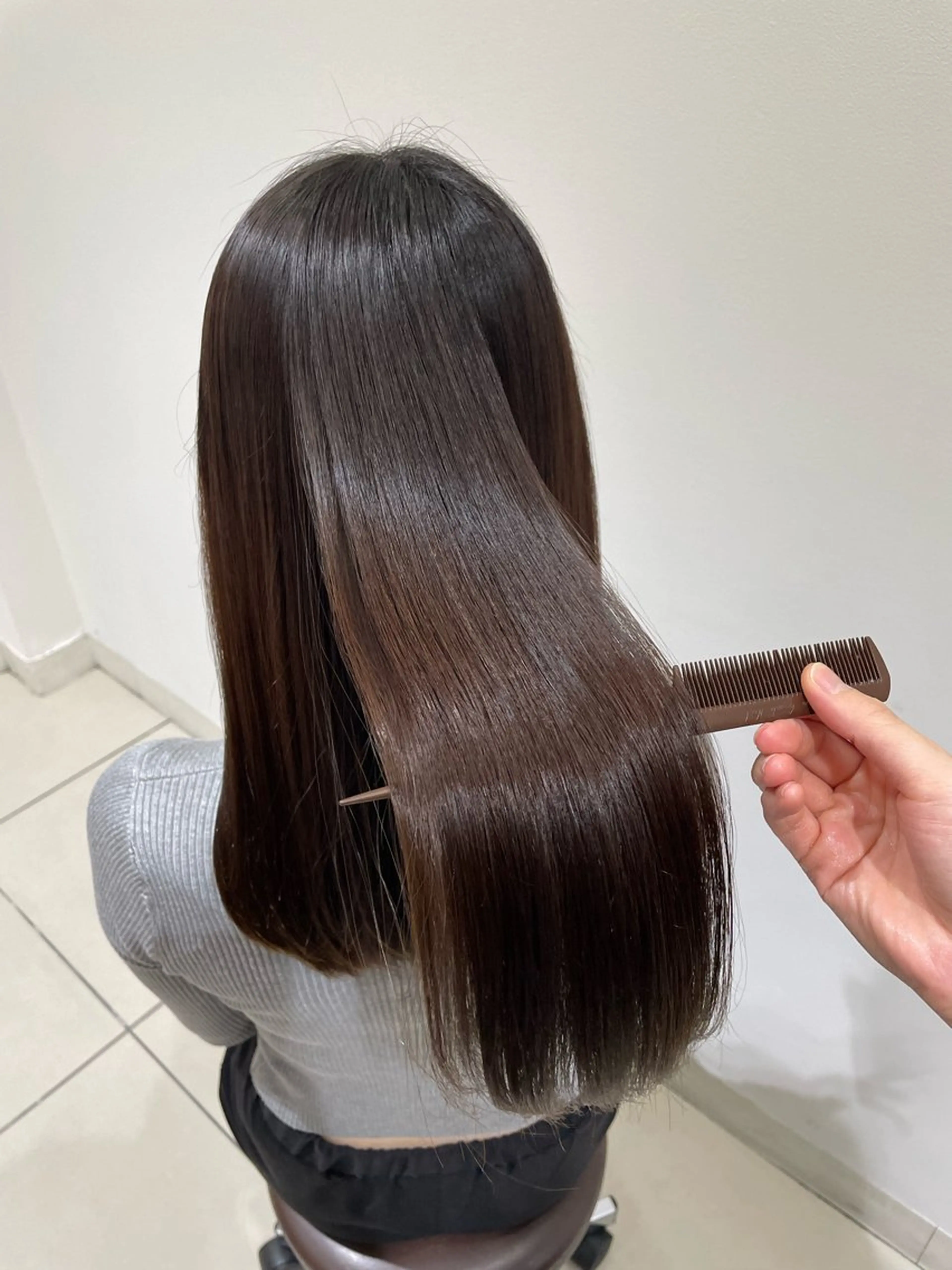 ロング happiness所属・山本 菜月のヘアスタイル