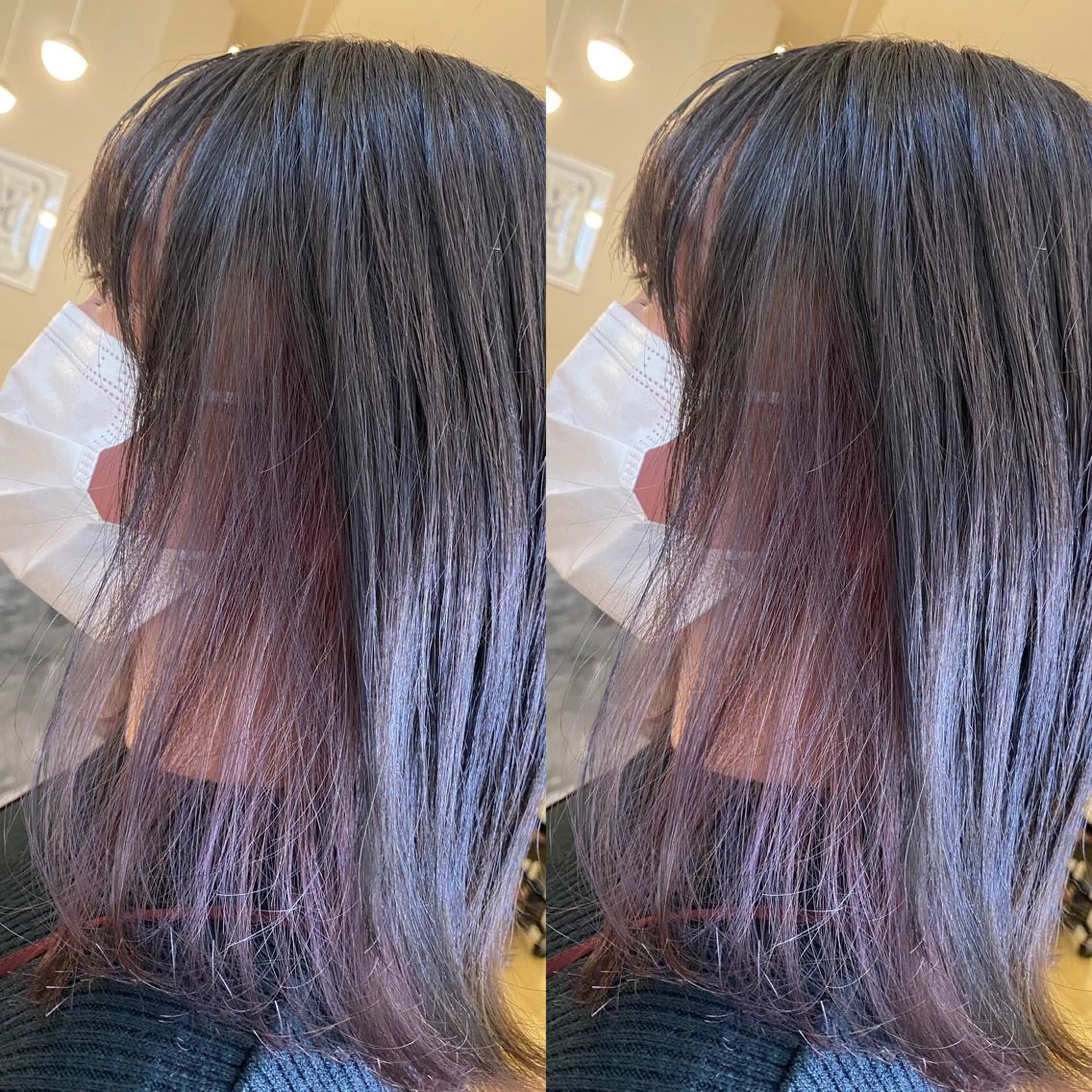 ミディアム カラー カット ヘアカラー AVANCE京橋所属・ハイトーンヘア/ 島崎　タクミのヘアスタイル