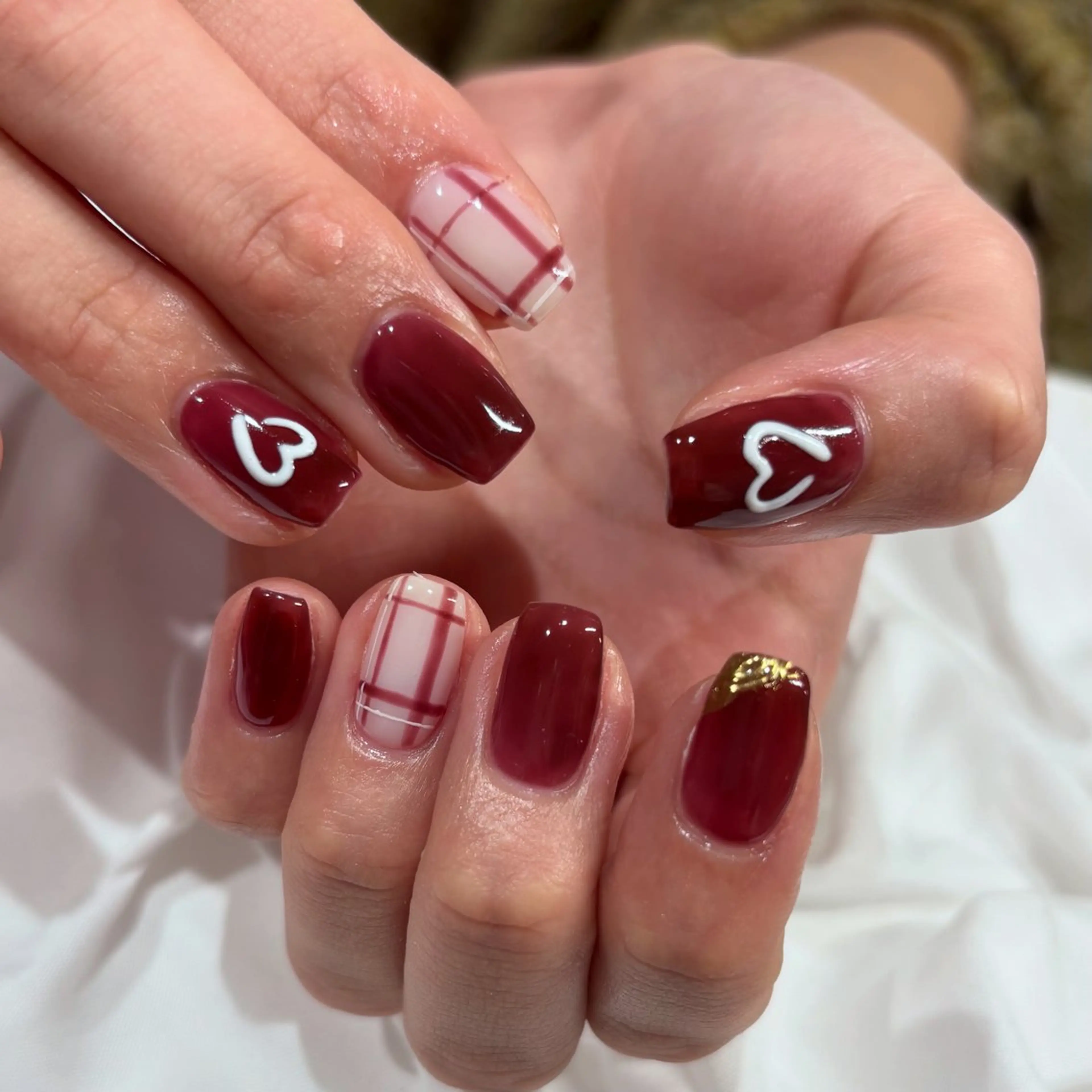 【🎀フルアート🎀】お持ち込みデザイン🤍パラジェル変更+1100円で可能︎🌟の写真