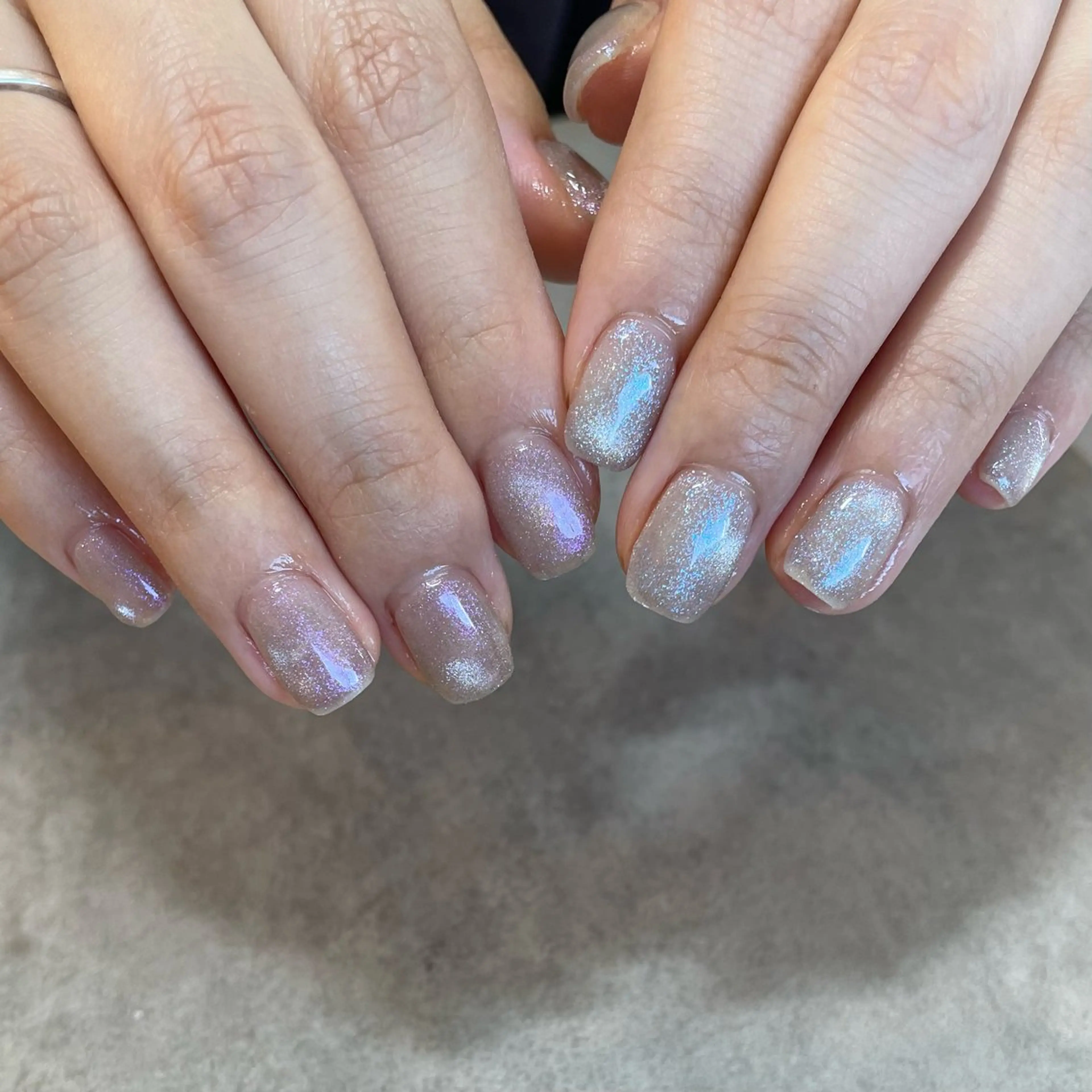 ネイル クリアネイル マグネットネイル Nail Salon Gummi.のネイルデザイン