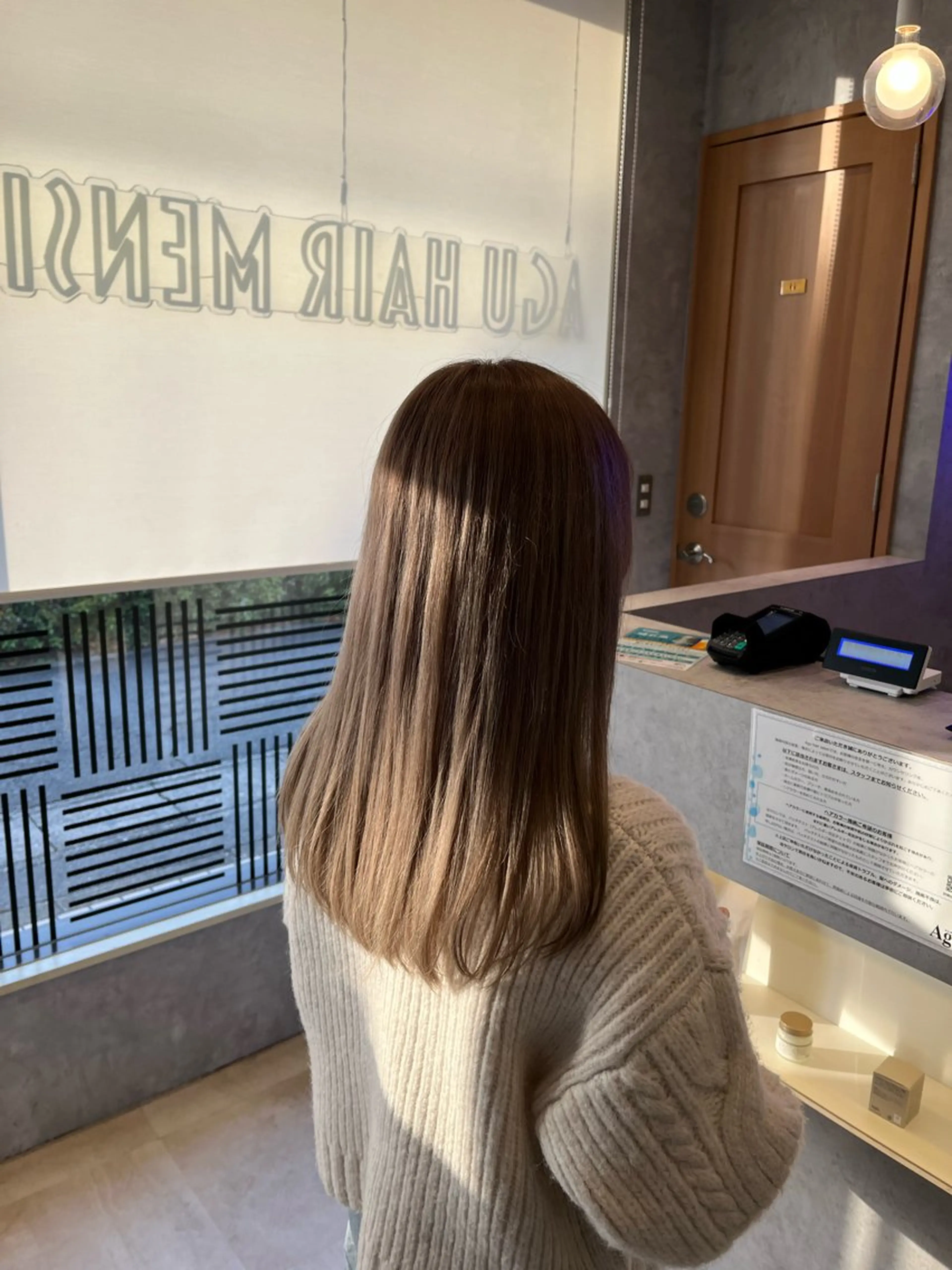 セミロング nagi所属・横田直也／韓国風 レイヤーカット／千種のヘアスタイル