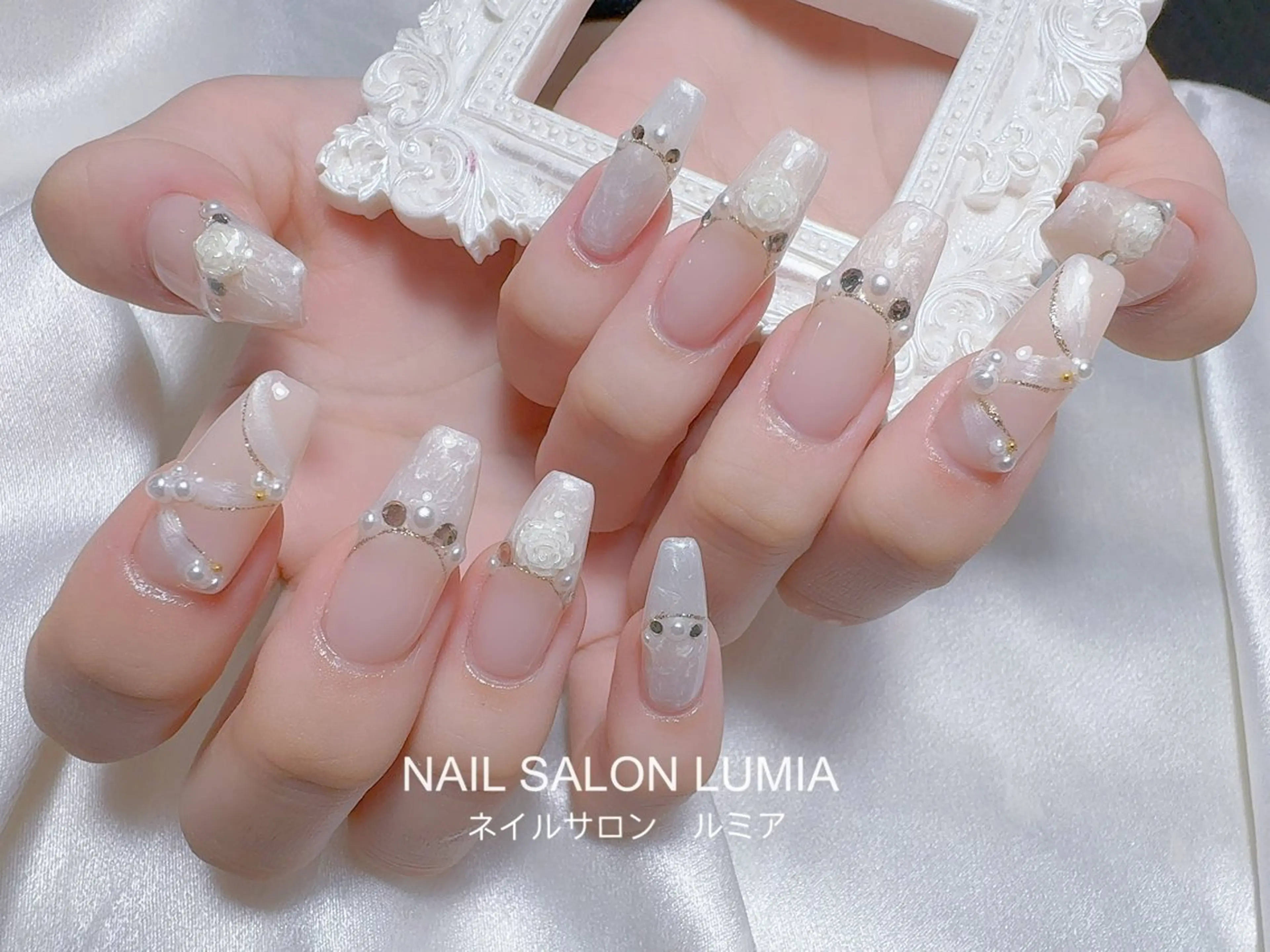 ネイル ハンドネイル ネイルサロン ルミア Lumia 店長のネイルデザイン