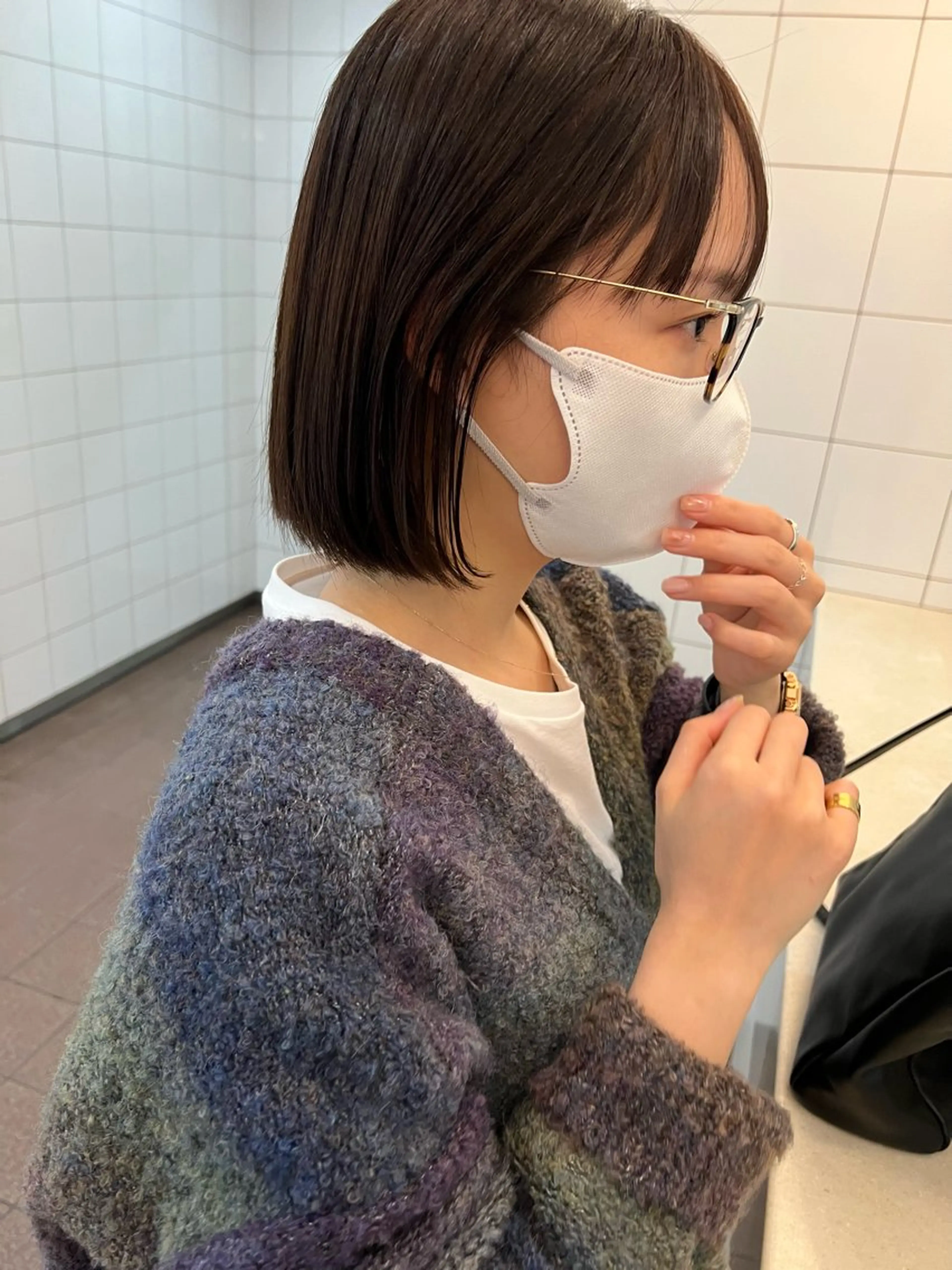 ミディアム 小林 太樹のヘアスタイル