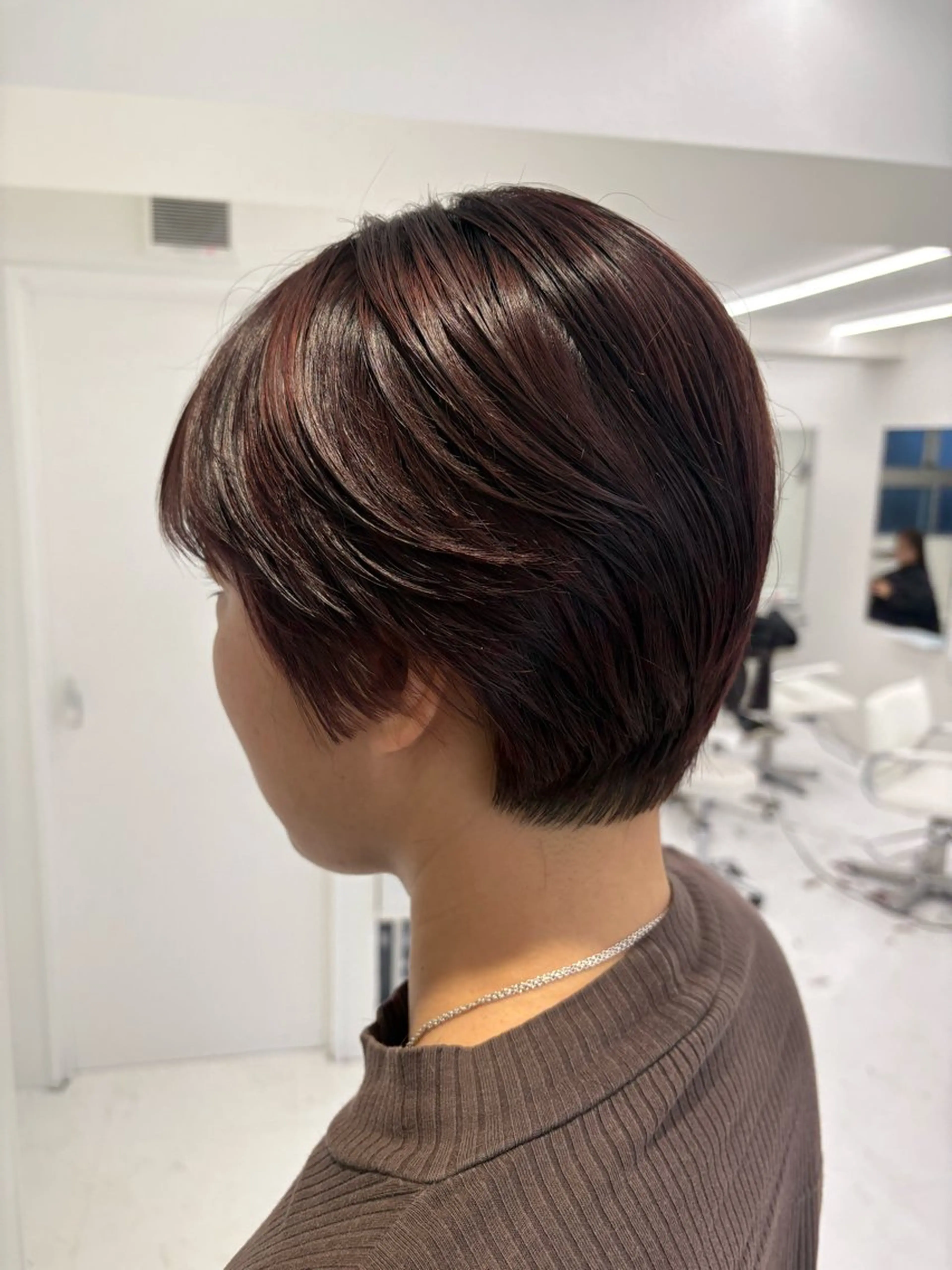 ショート ピンクブラウン ボブ ショートヘア shota. モデル様募集中🫧のヘアスタイル