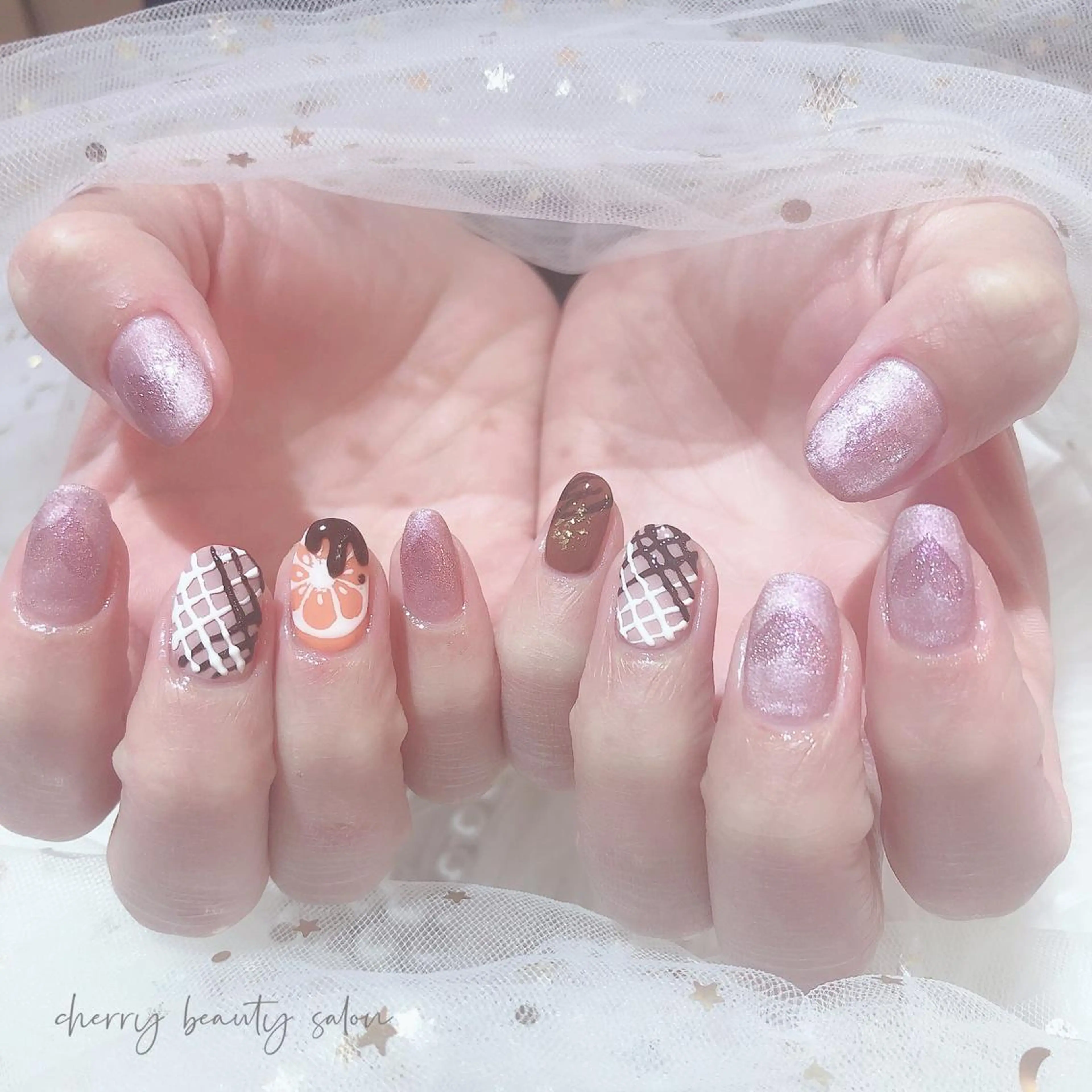 ネイル SAKURA 🍒のネイルデザイン