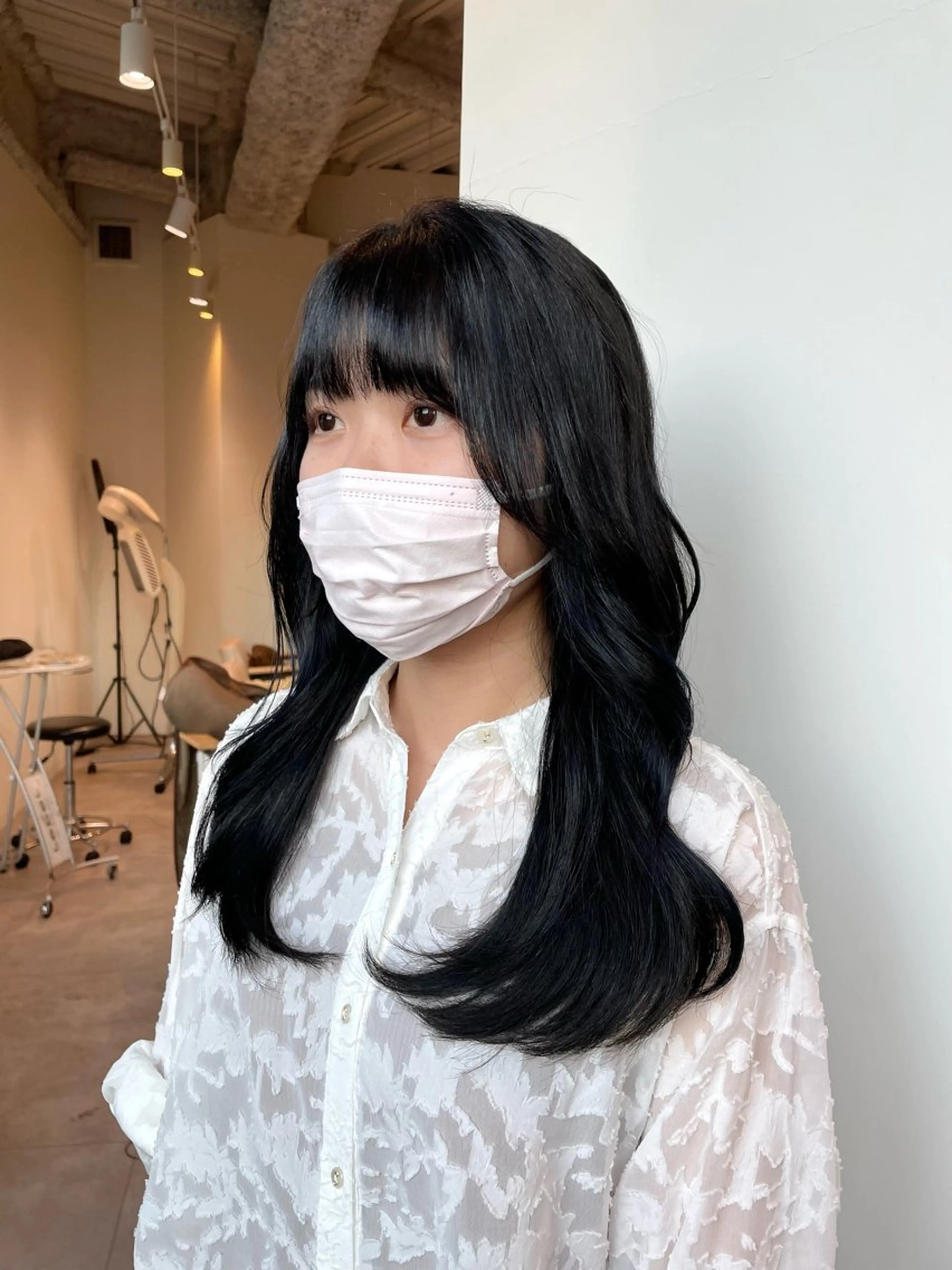 【💐ご新規様限定💐】顔まわりカット+カラー(肩下からロング料金プラスになります)の写真