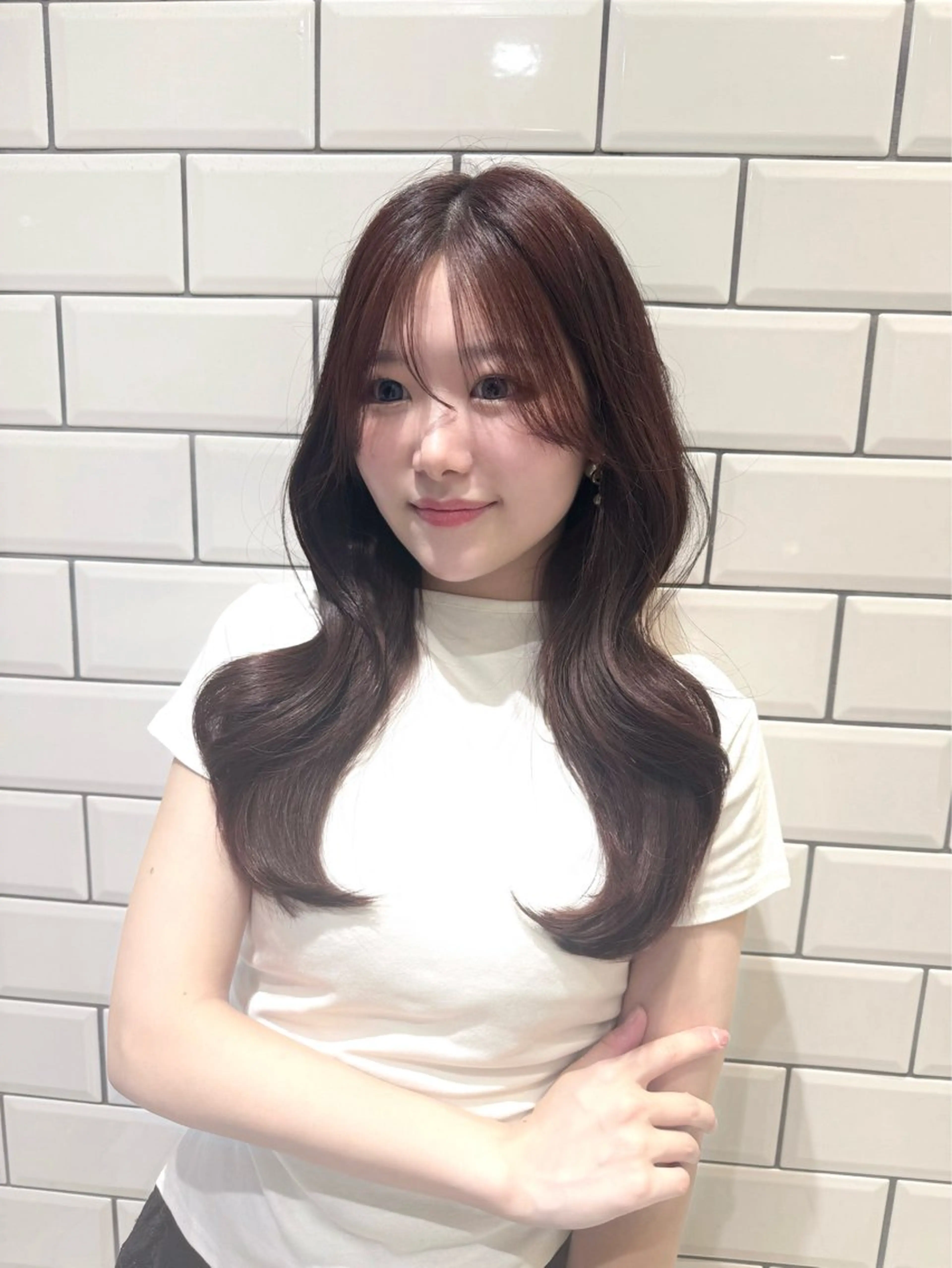 透明感ワンカラー ＋ 前髪カット【OLAPLEXトリートメント＋クイックスパ付き】🐏✨の写真