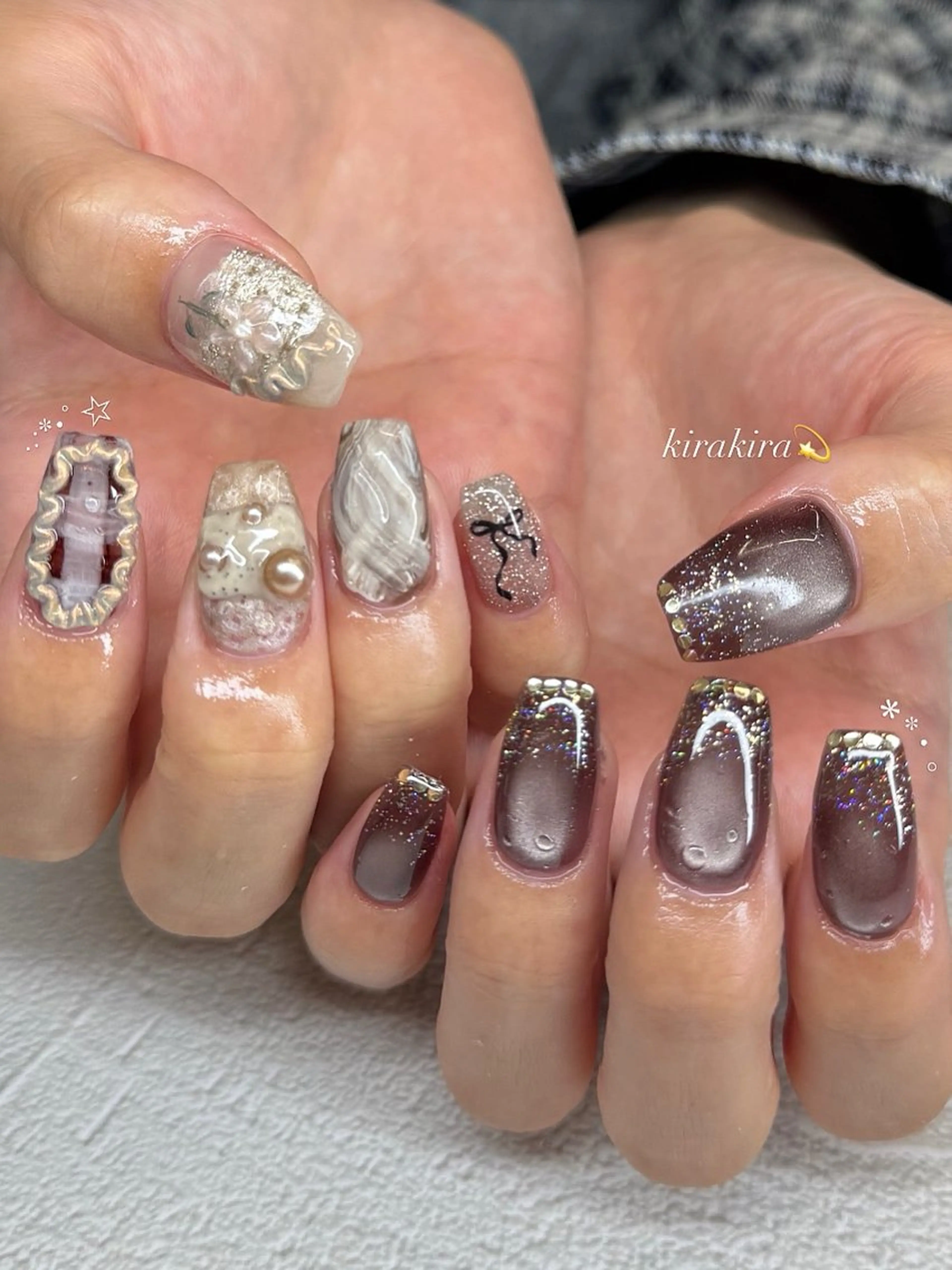 ネイル ハンドネイル nail_era_ ainaのネイルデザイン