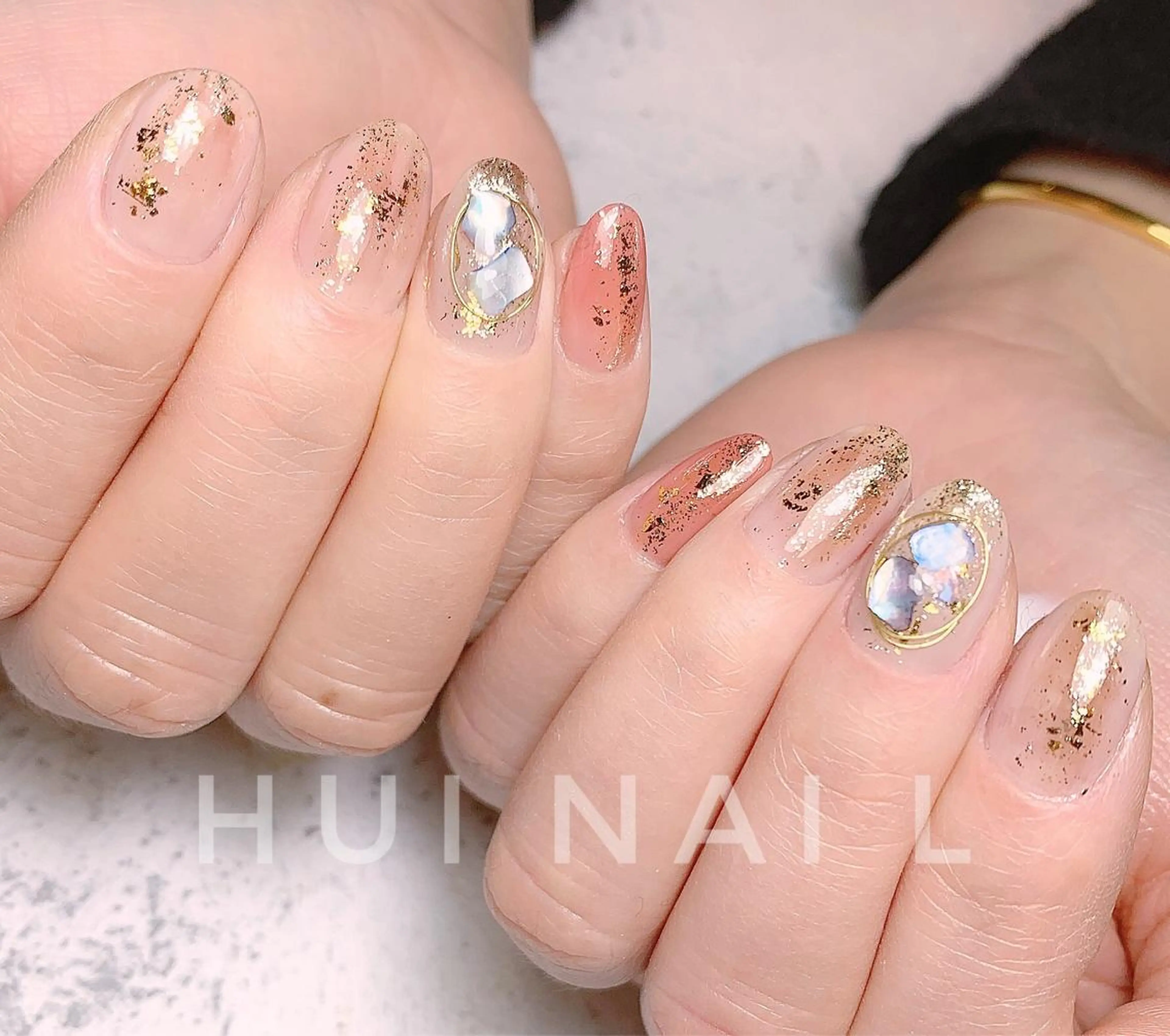 ミディアム めぐみのネイルサロン 惠のネイルデザイン