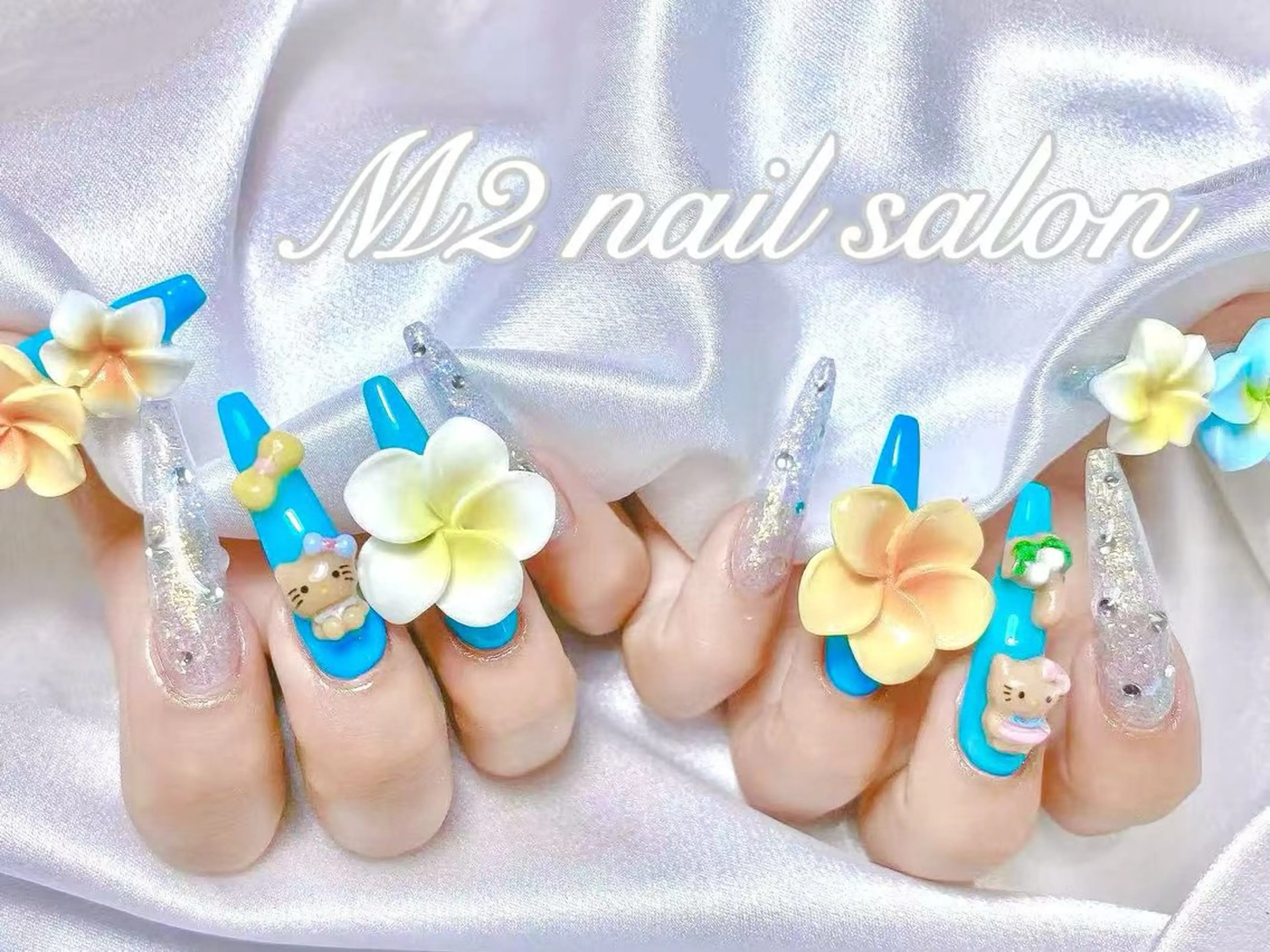 ネイル ハンドネイル 長さだし専門店 M2　rikaのネイルデザイン