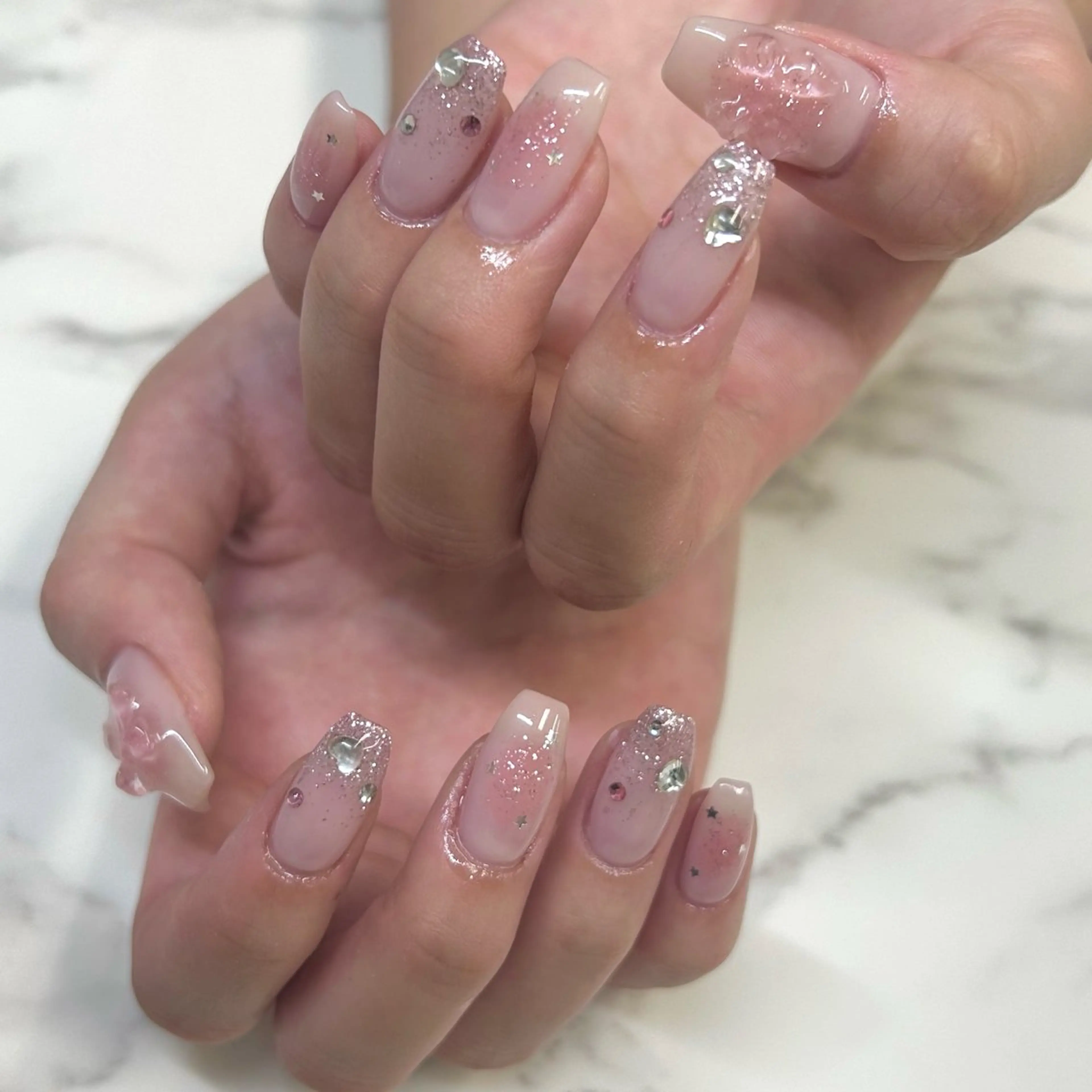 ネイル ハンドネイル mark by 7 LOOKS yukaのネイルデザイン