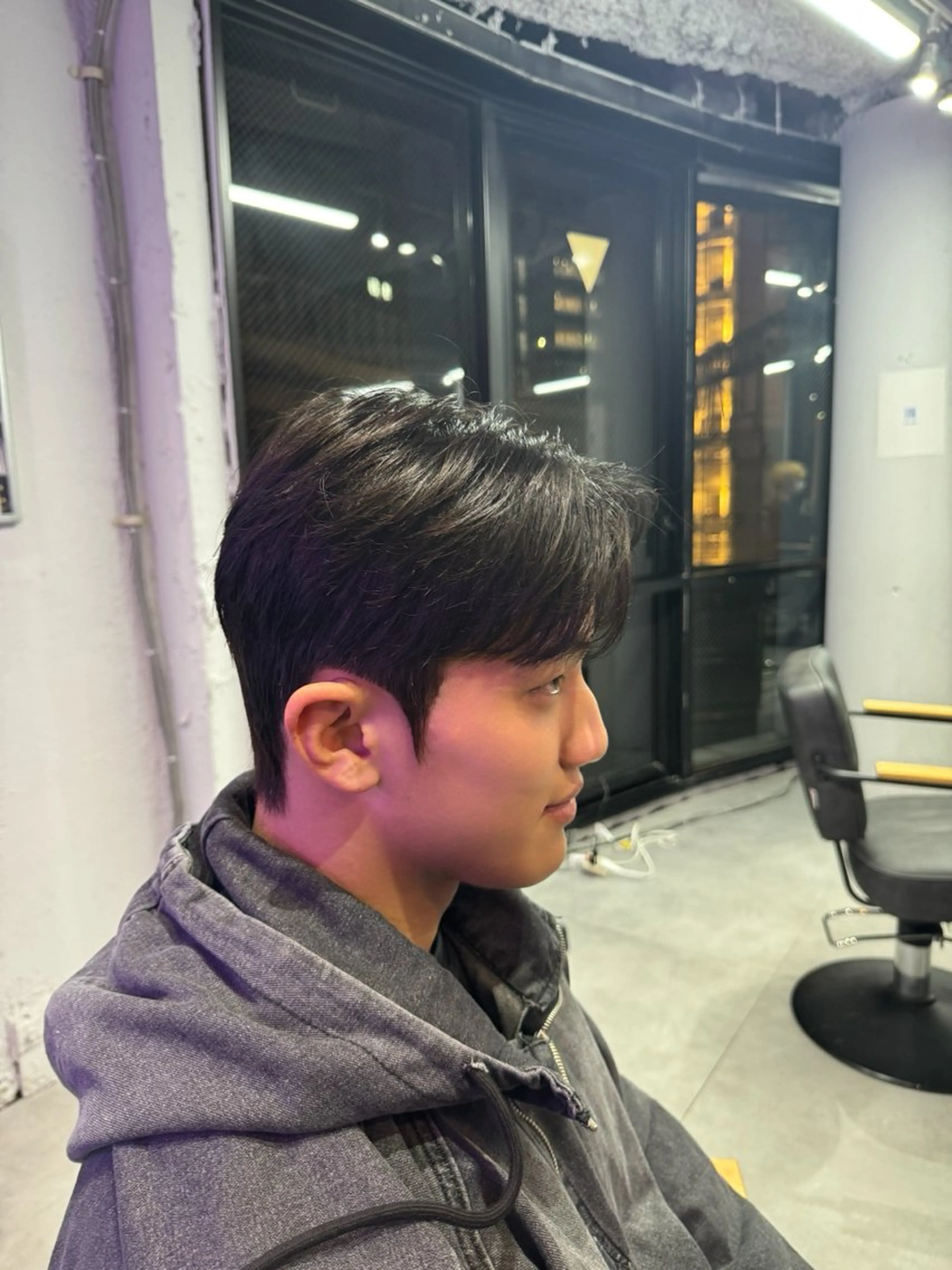 ショート パーマ メンズ ダウンパーマ メンズ韓国風 メンズパーマ くせ毛 韓国風ヘア パーマ 韓国特化 なおきのヘアスタイル