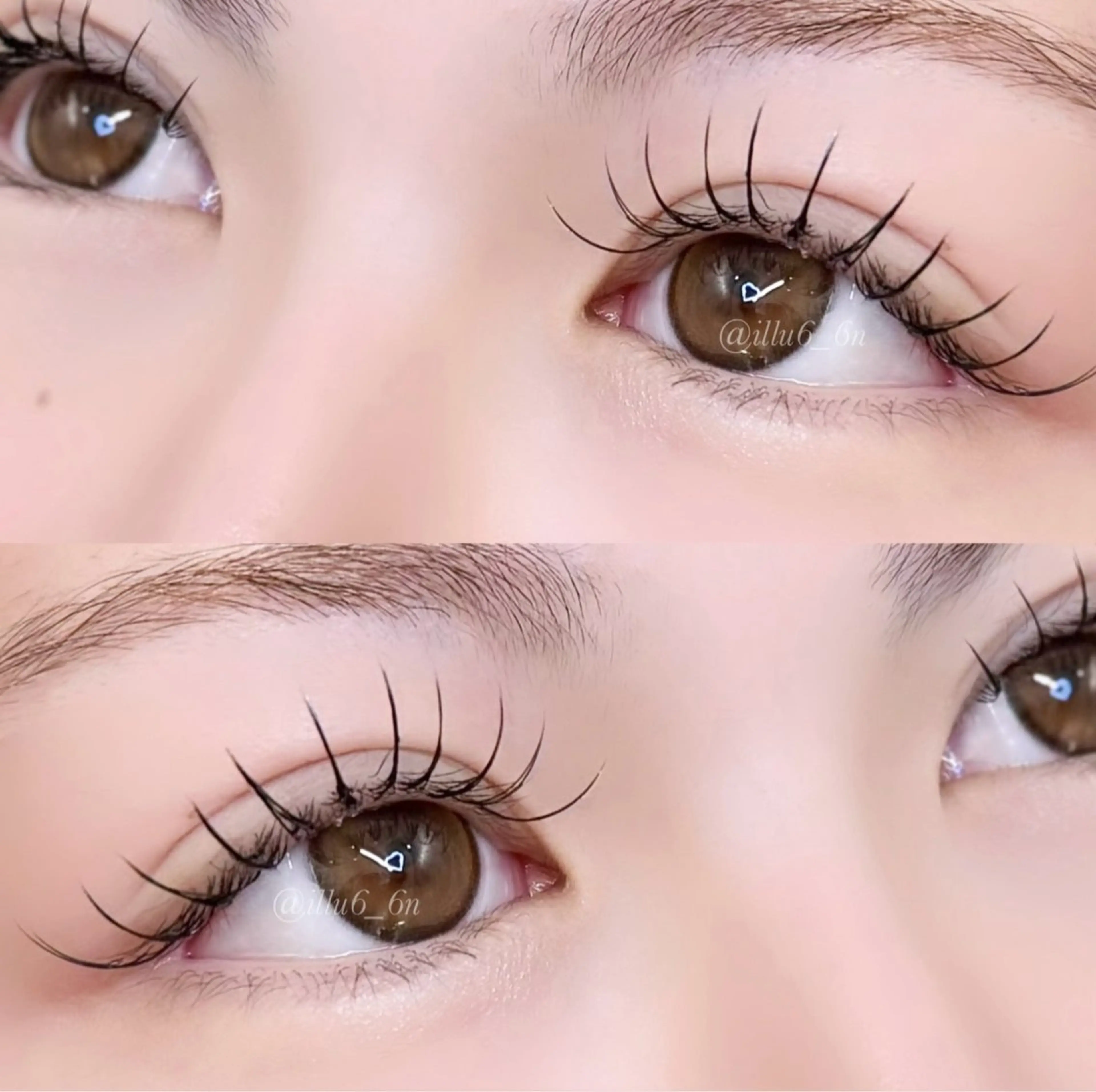 マツエク・マツパ emiri🍒 @illu6_6nのマツエク・マツパデザイン