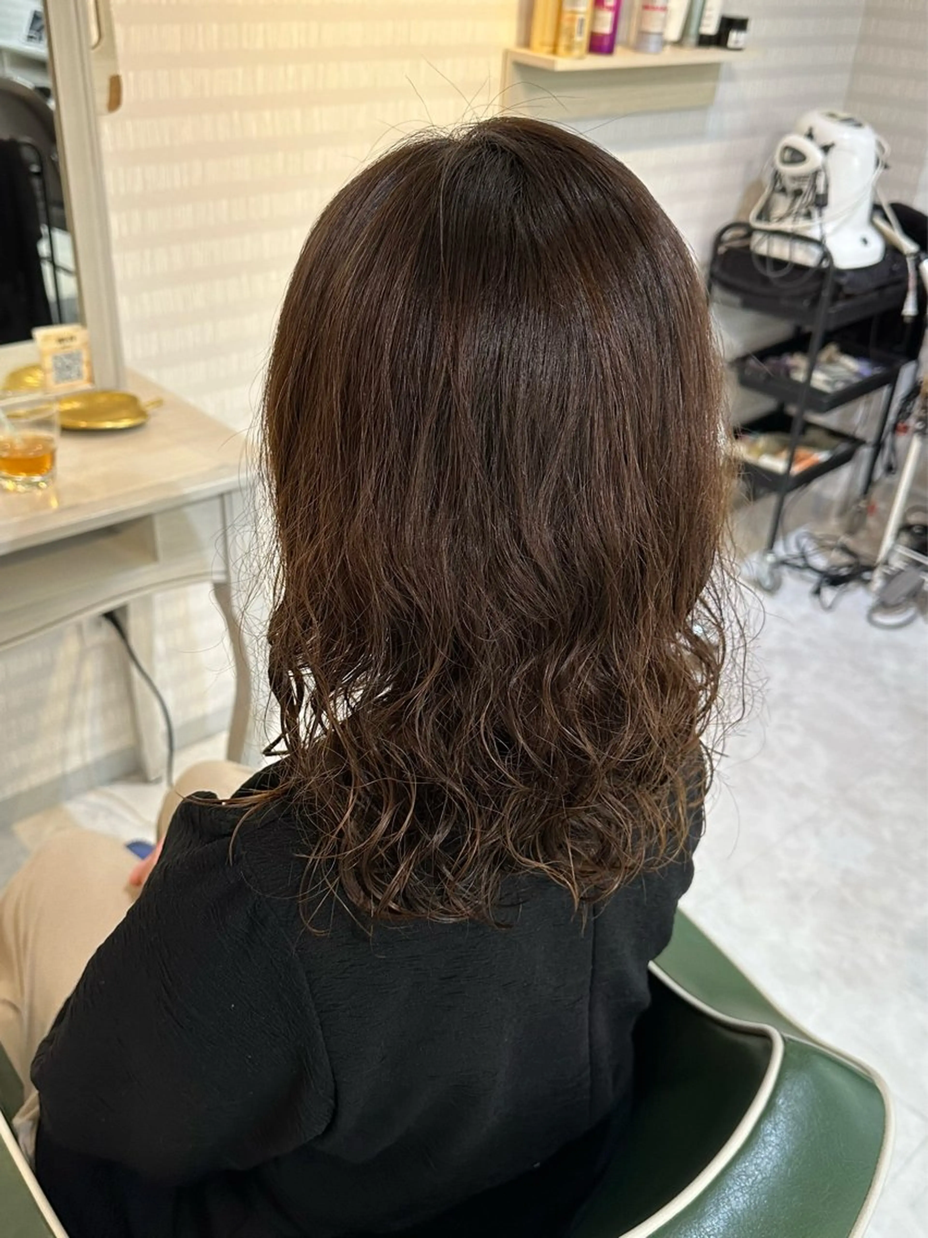 【 1日で大変身🌿💗 】カット＋カラー＋パーマ＋トリートメント 白髪染めも可◎の写真