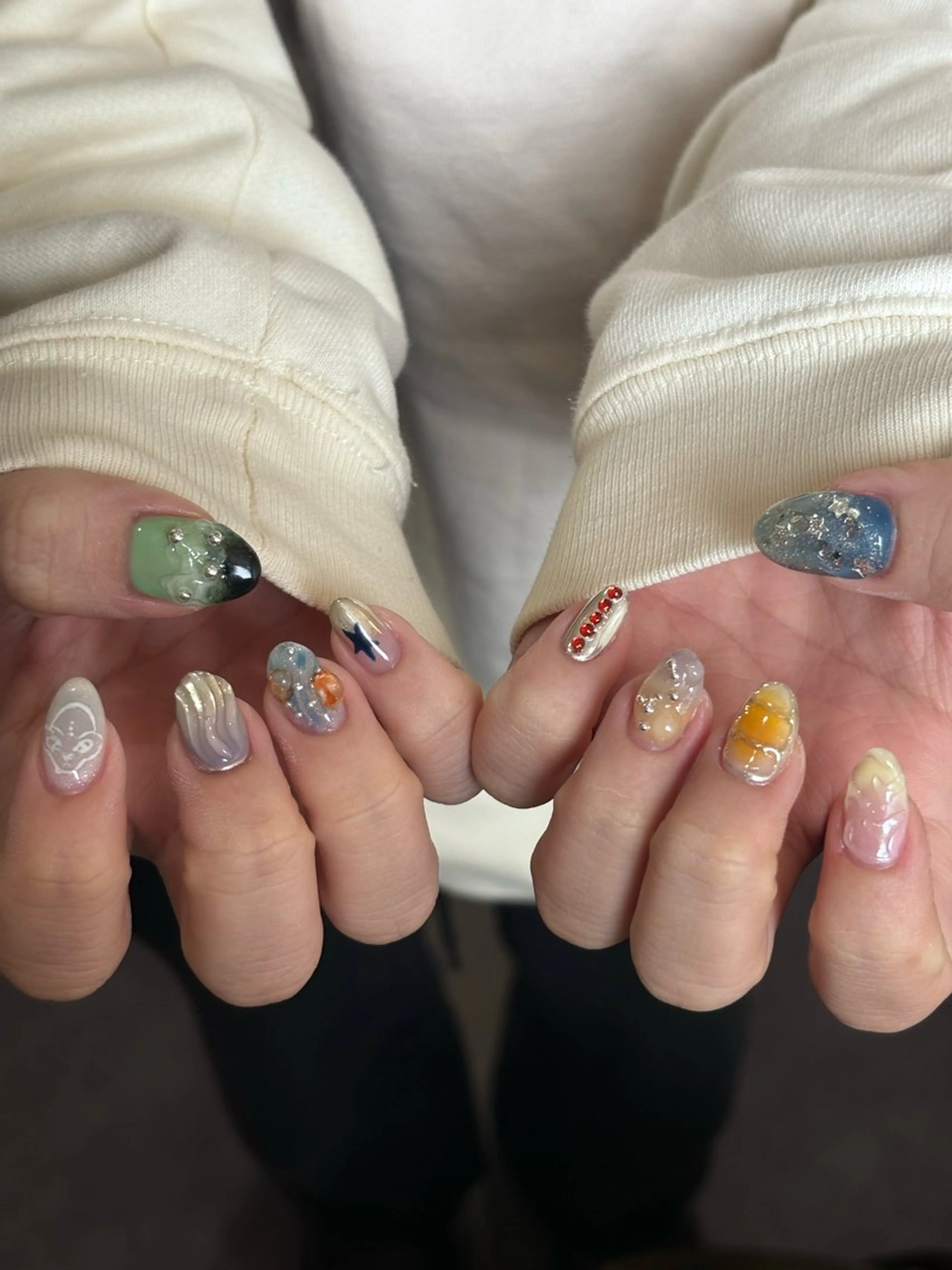ネイル SOL所属・SOL　nail イマナカのネイルデザイン
