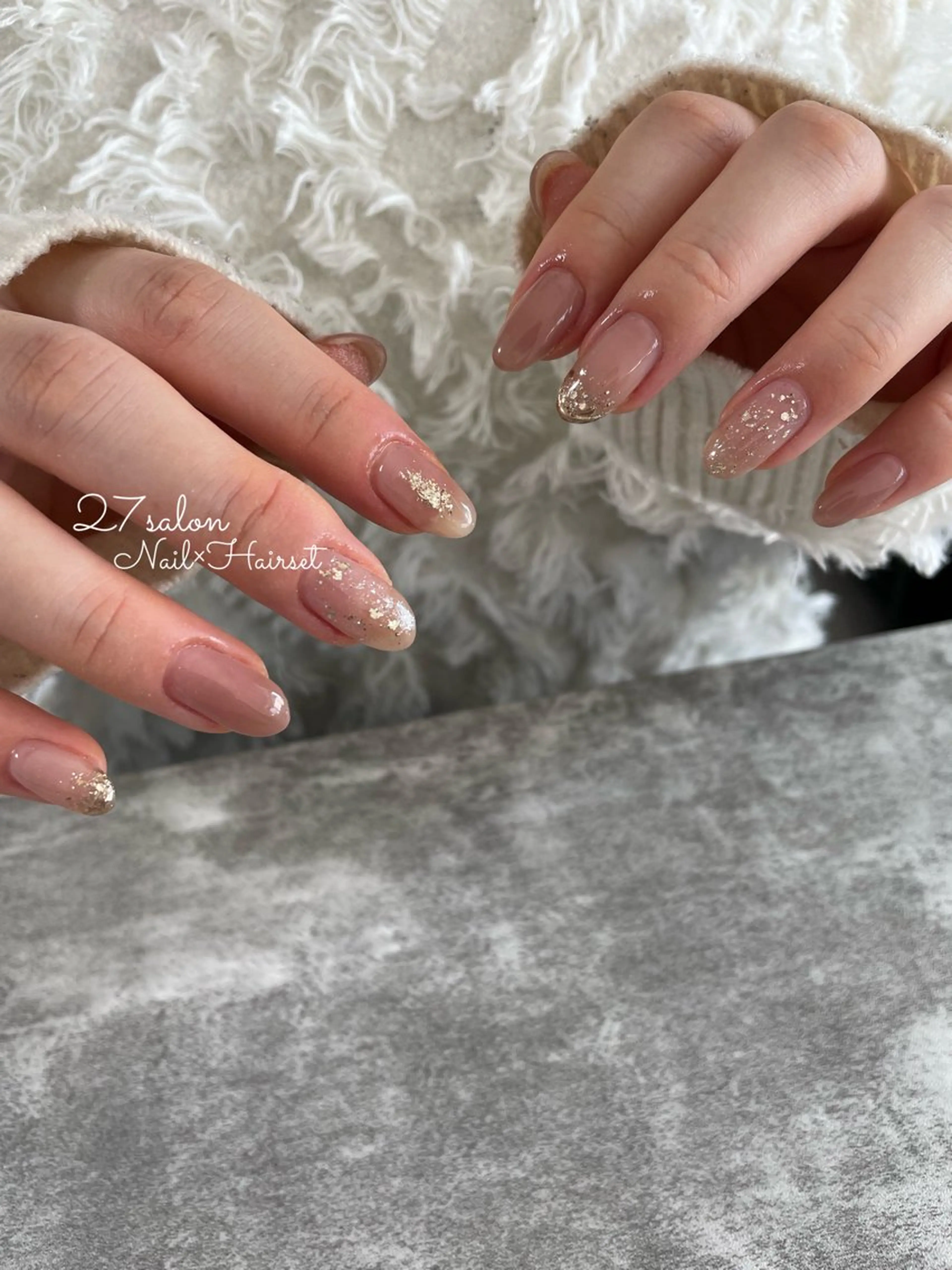 ネイル 入学式 卒業式 オフィスネイル ピンク 27salon yuinaのネイルデザイン