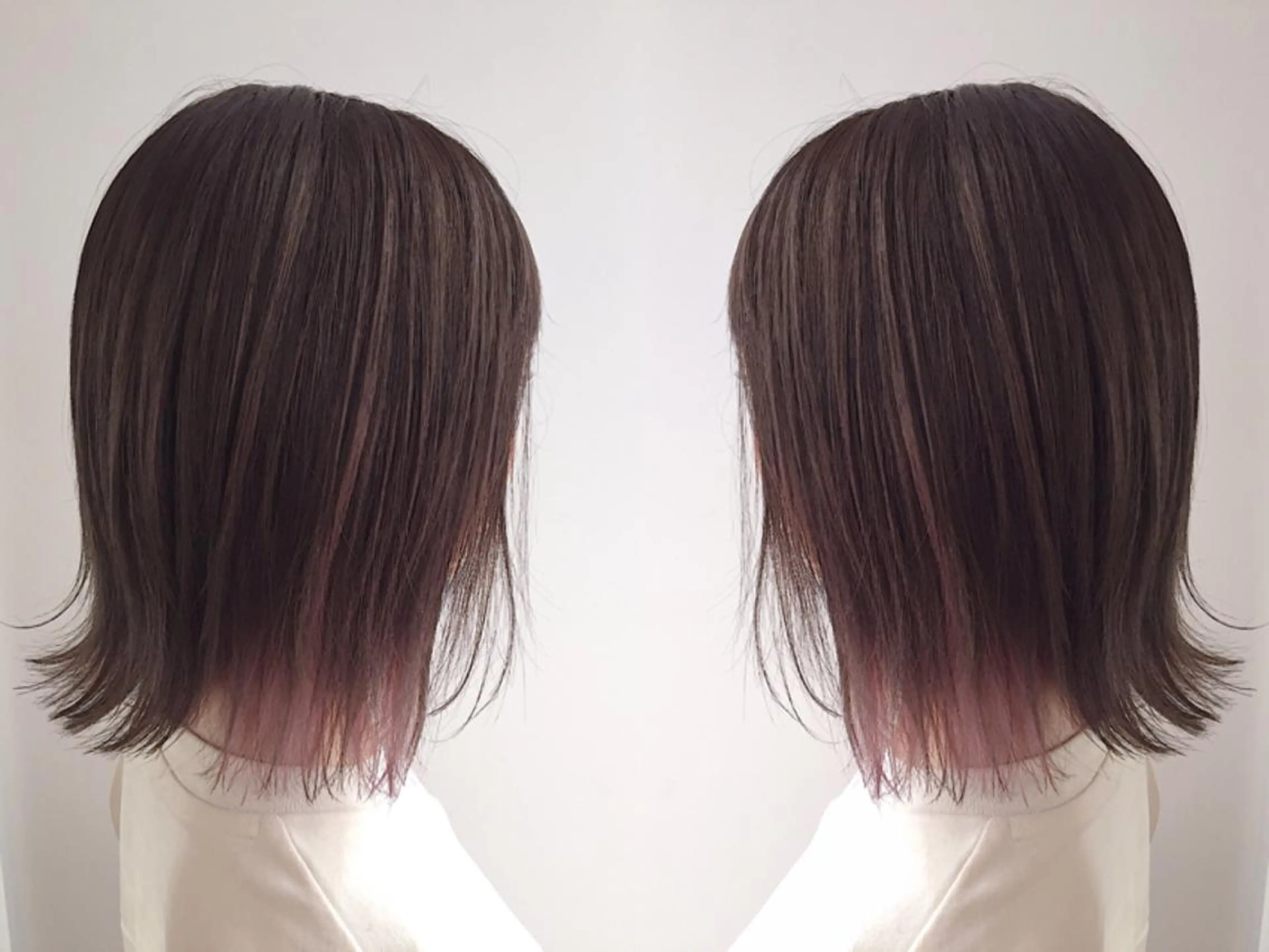 ミディアム カラー ヘアアレンジ ブリーチ ケアブリーチ ダークグレー ダークグレージュ グレージュ ✨ハイクオリティ✨ 山本香也のヘアスタイル