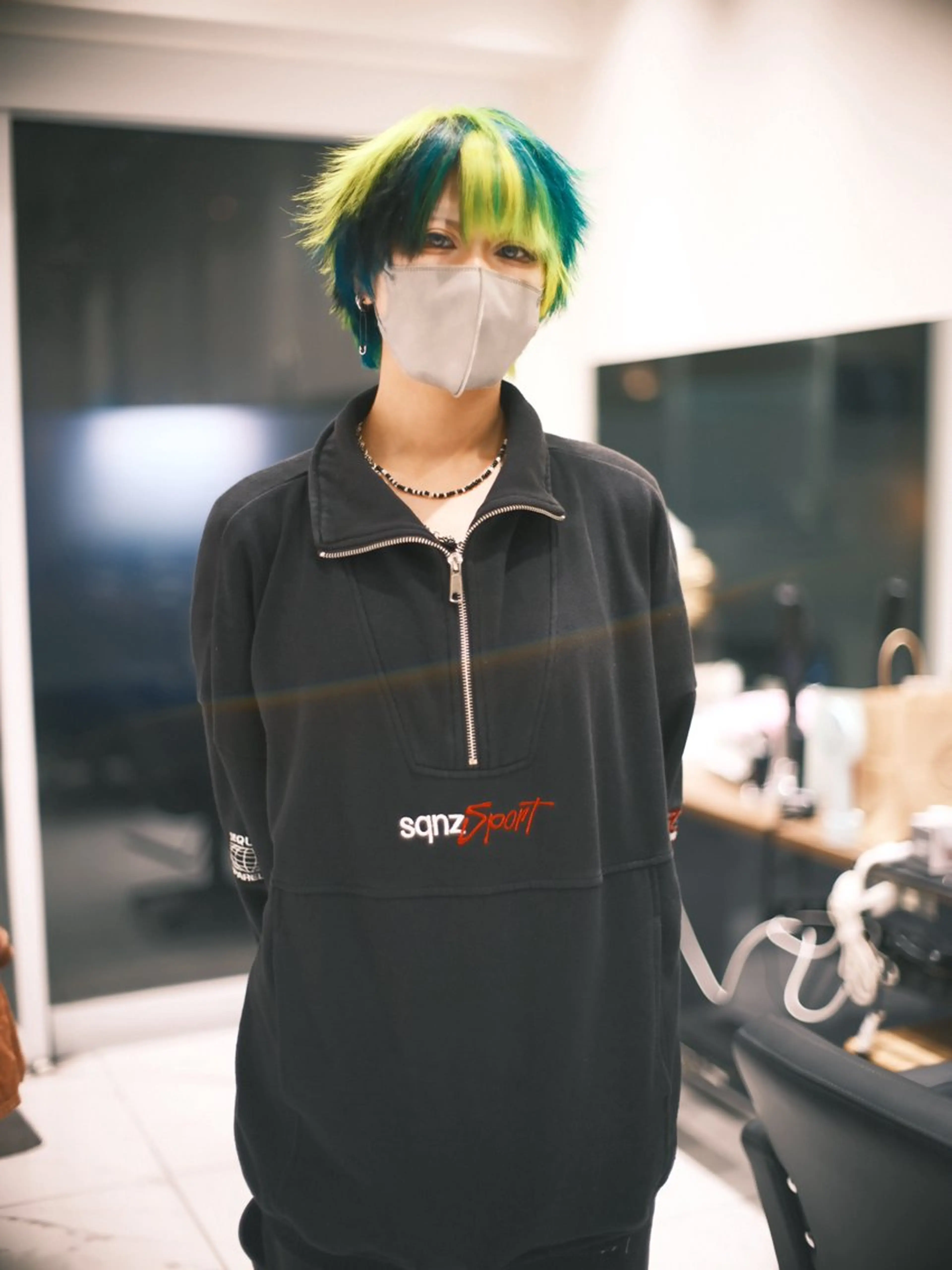 ショート カラー ヘアアレンジ ヘアカラー トリートメント 個性爆弾💣 ダブルカラー/ゆかのヘアスタイル