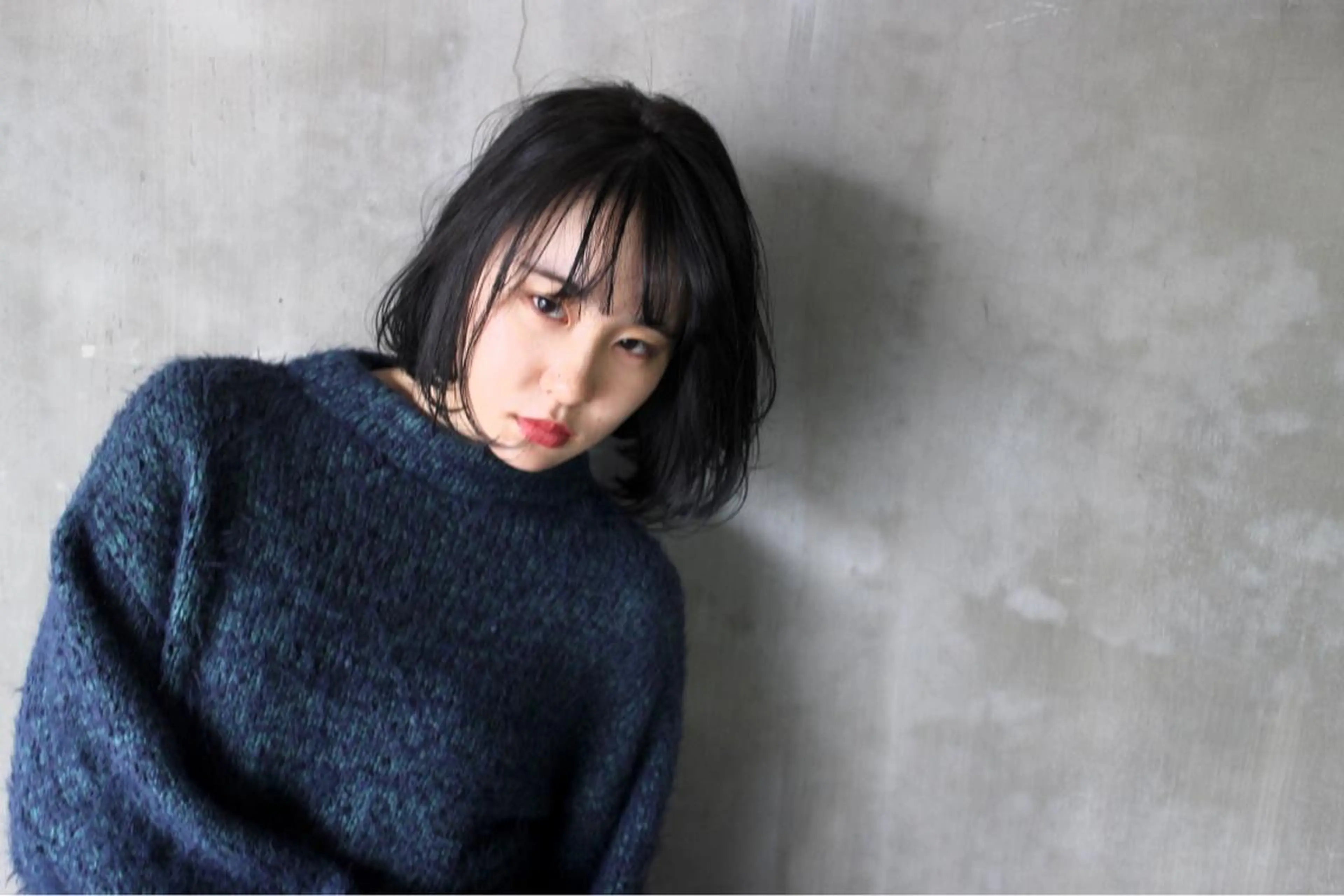 ミディアム カット ヘアカラー トリートメント 武田 久司のヘアスタイル