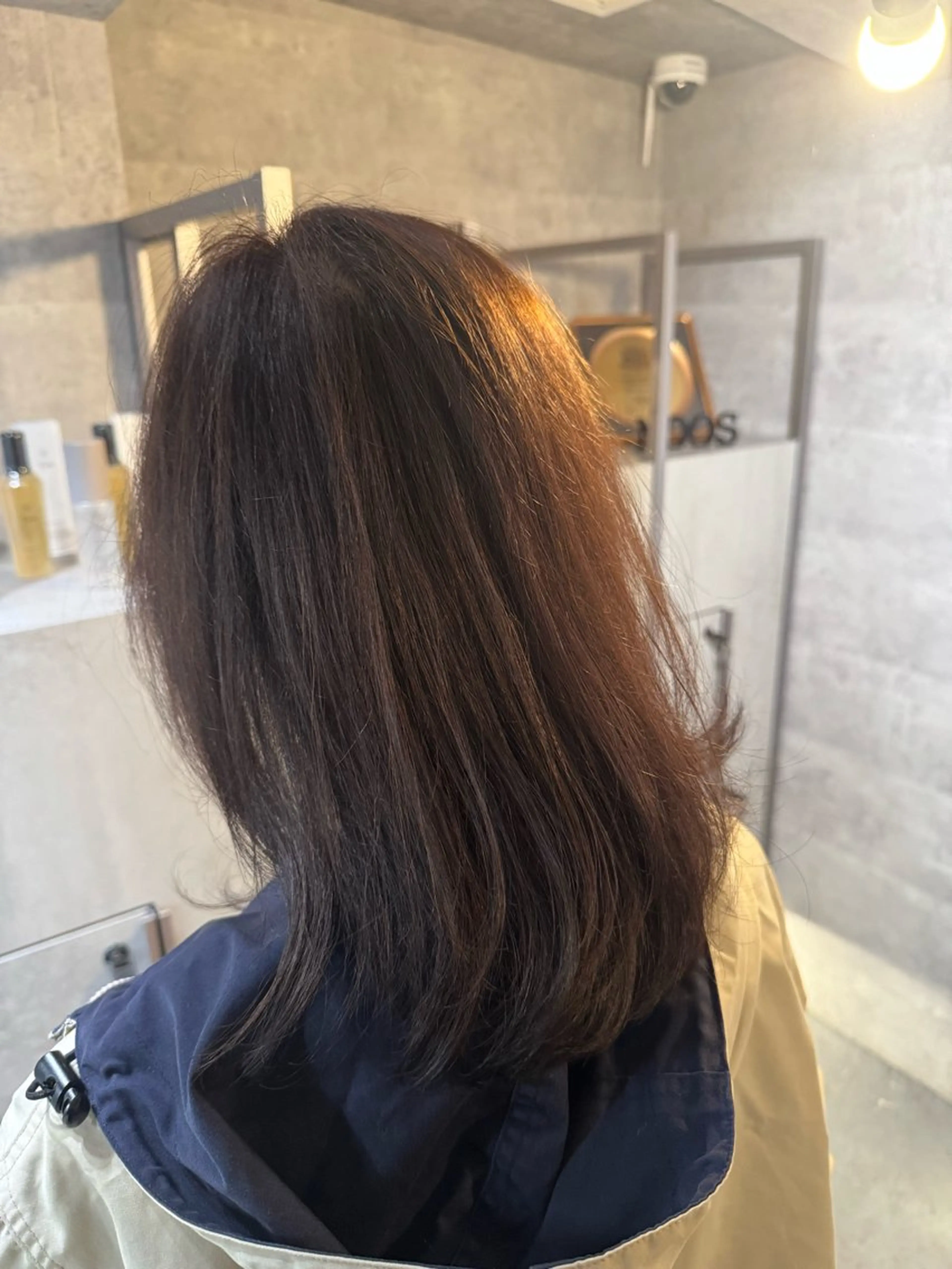 ミディアム カラー カット ヘアカラー トリートメント あなたのお悩み改善" You"💚❤️💛のヘアスタイル