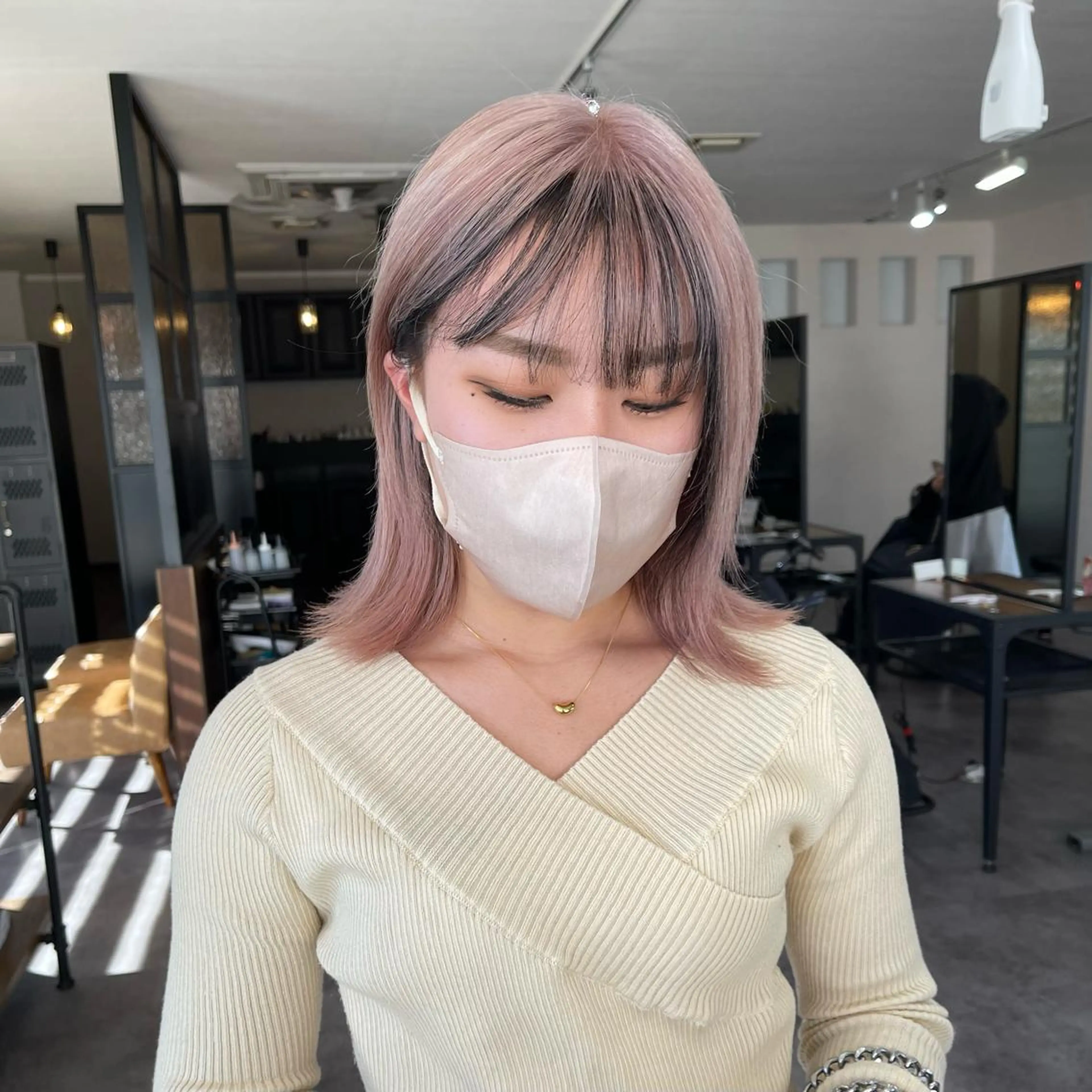 カラー ヘアカラー 掛川美容師 chikakoのヘアスタイル