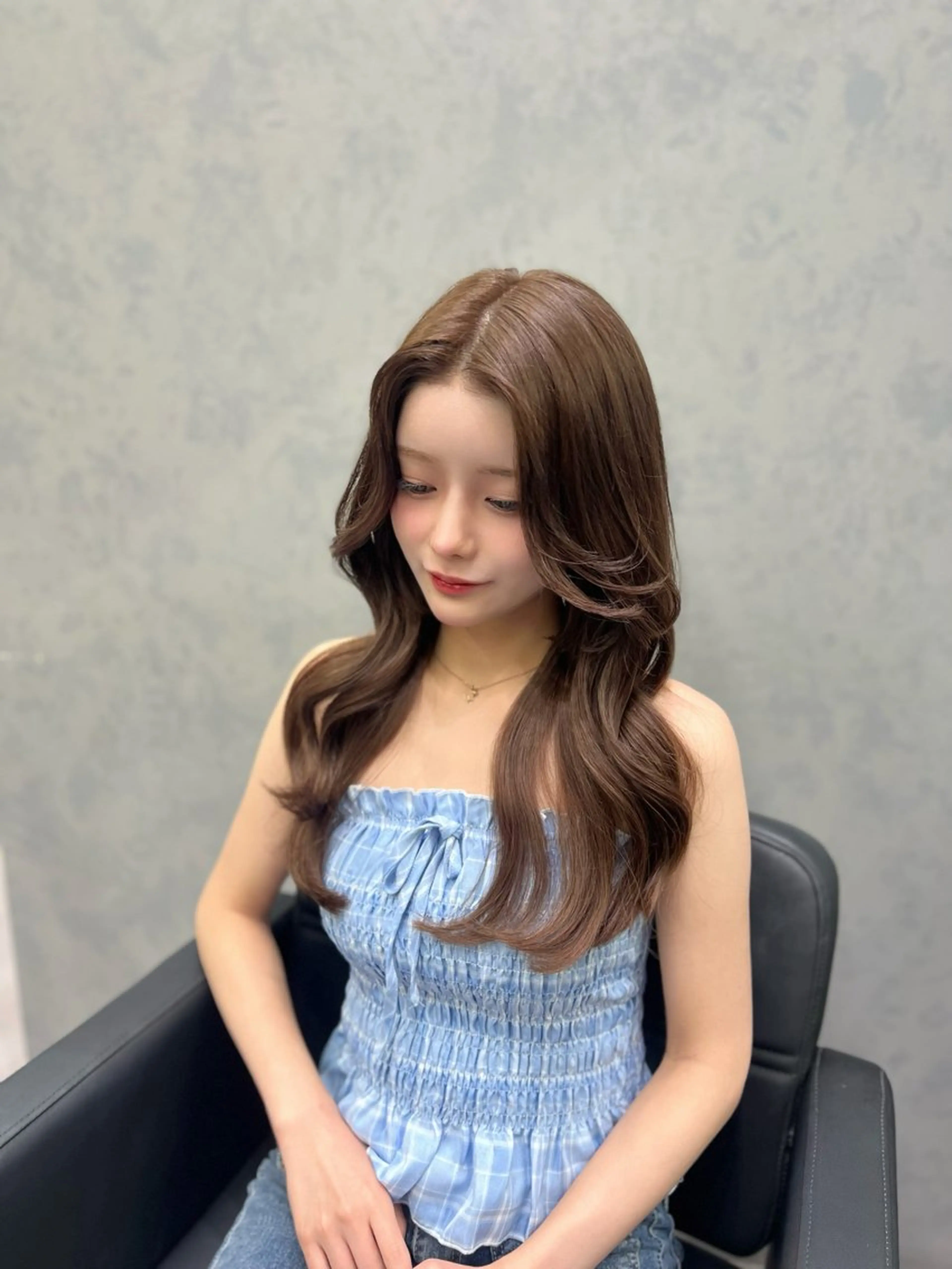 ロング カラー エクステ ロング ヘアカラー エクステ 【elyts】 COCOROのヘアスタイル