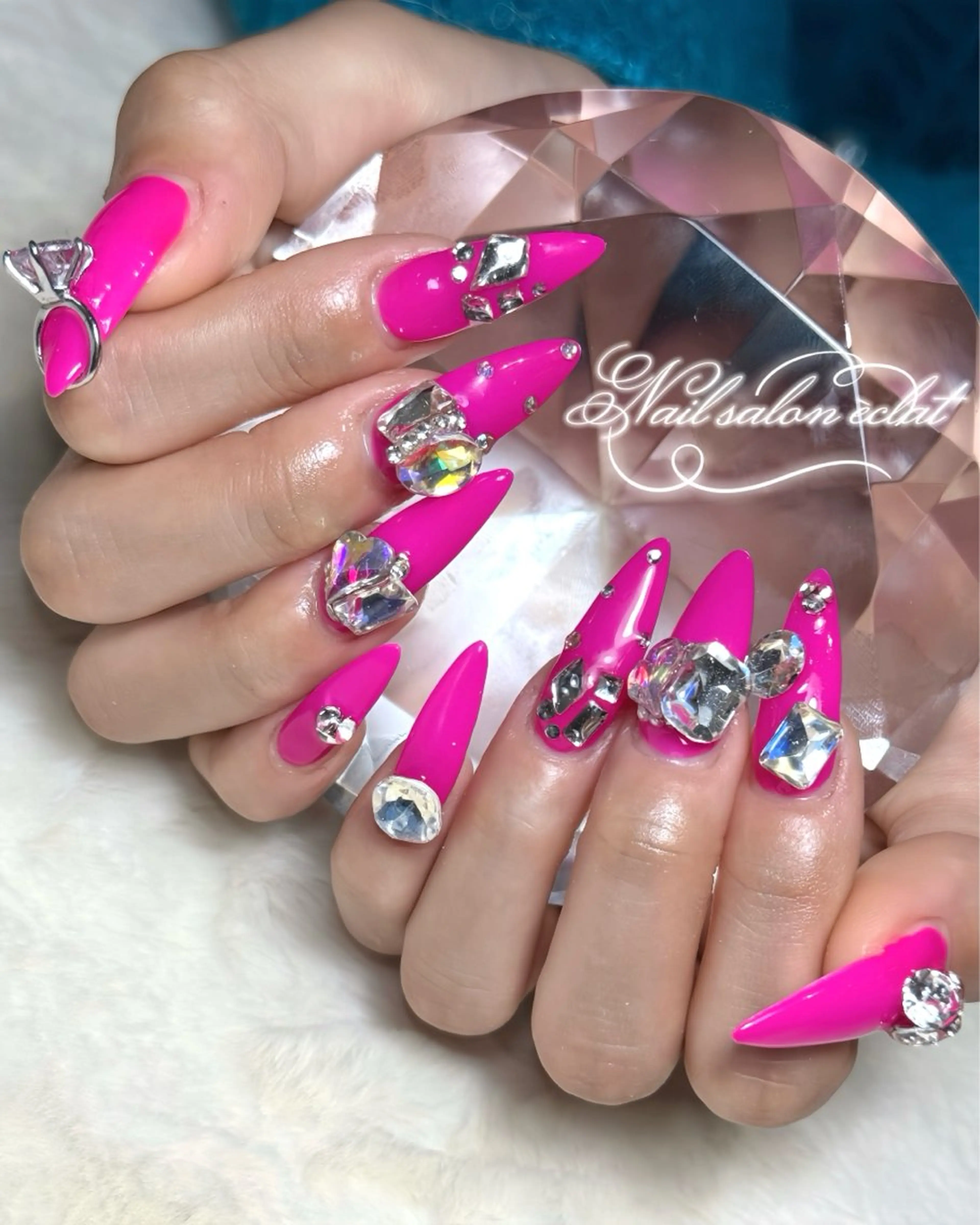 ネイル ハンドネイル éclat ⸝꙳.⋆ 栄｜久屋大通のネイルデザイン