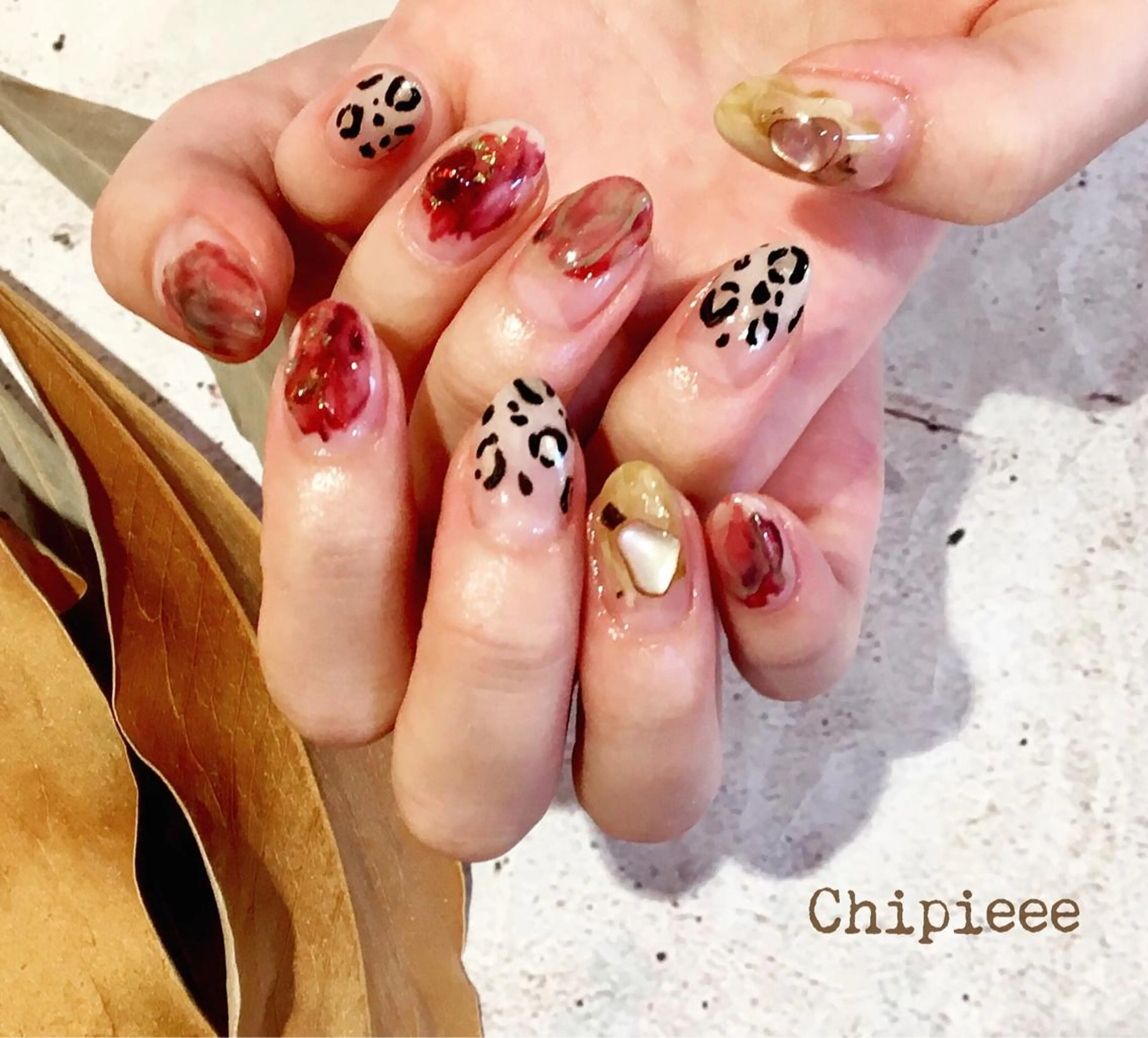 ネイル revia所属・ERI Nailistのネイルデザイン