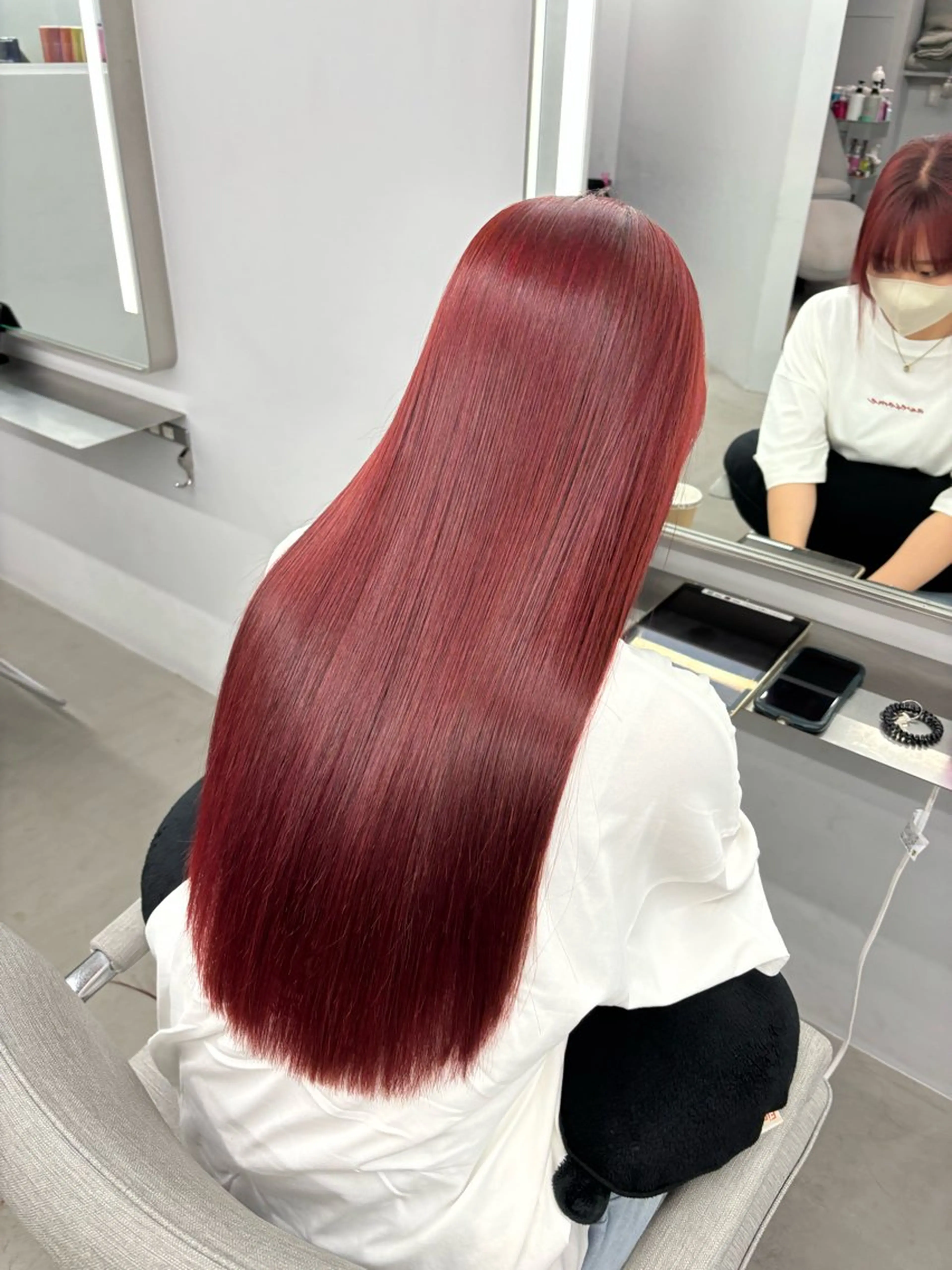 ロング ヘアカラー トリートメント ROCCO3rd / りんなのヘアスタイル